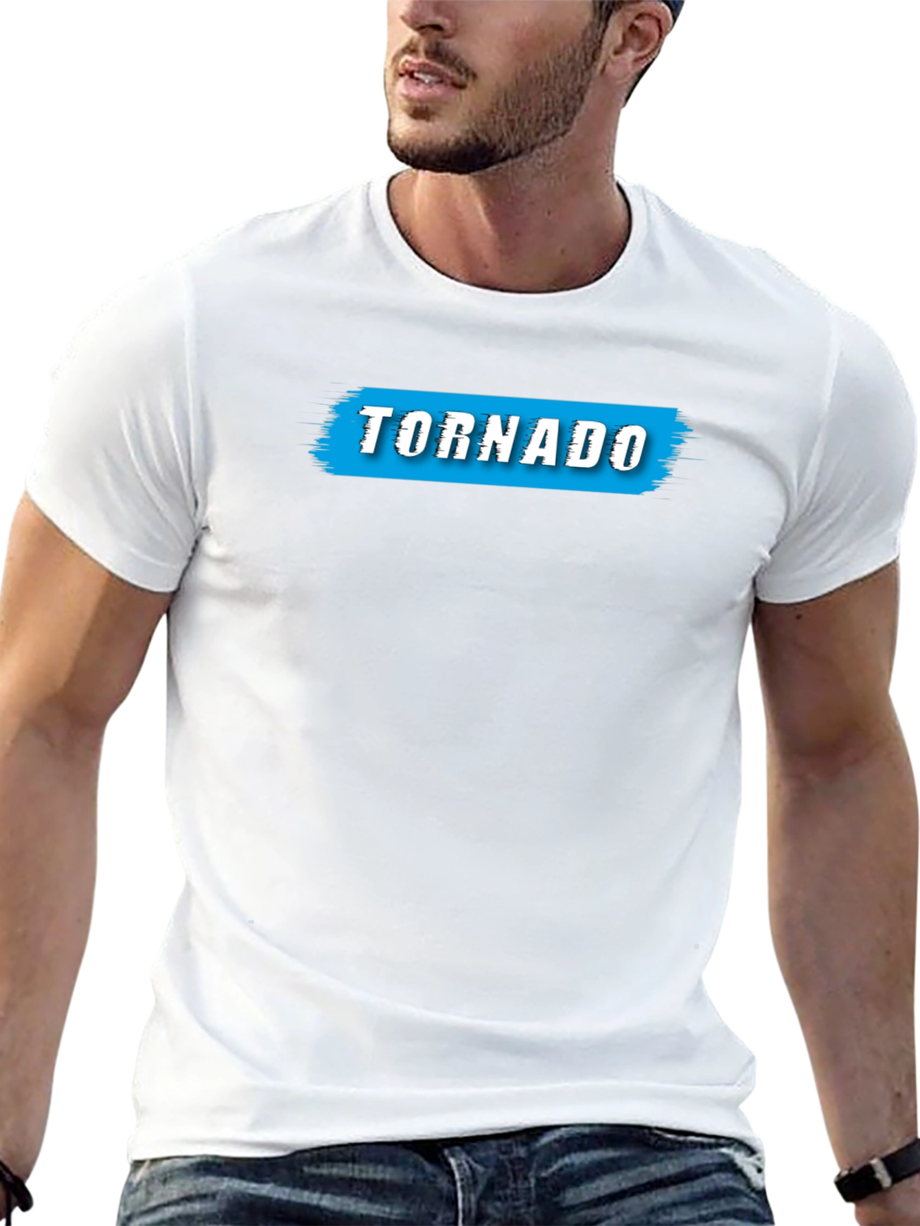 Tornado Graphic Tee - Cool Casual Wear