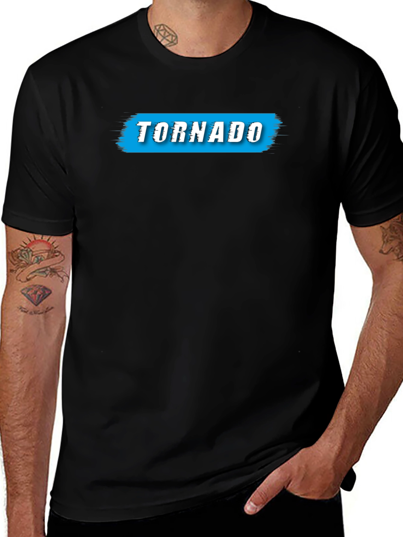 Tornado Graphic Tee - Cool Casual Wear