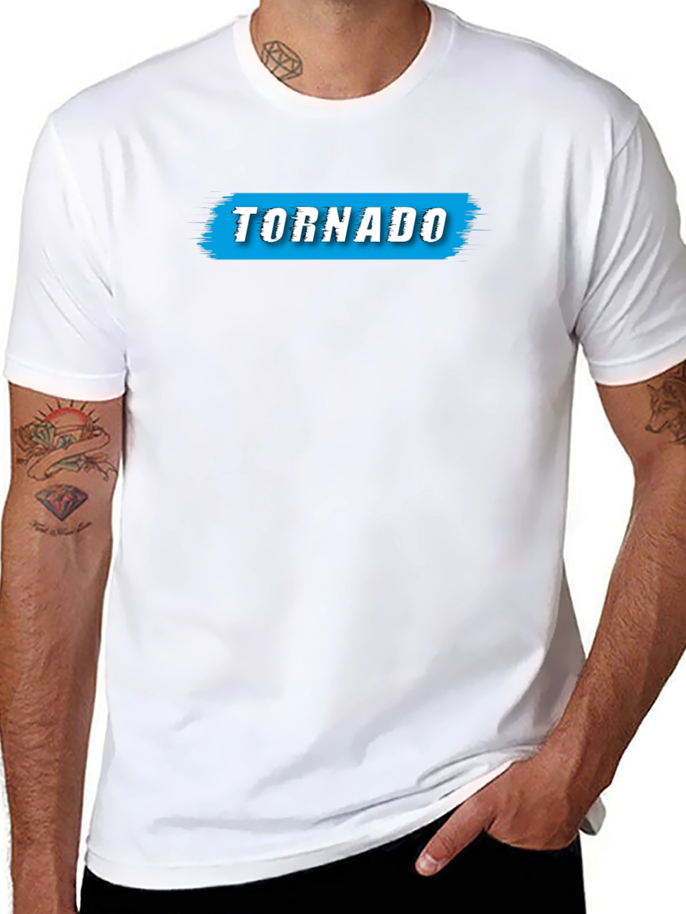 Tornado Graphic Tee - Cool Casual Wear
