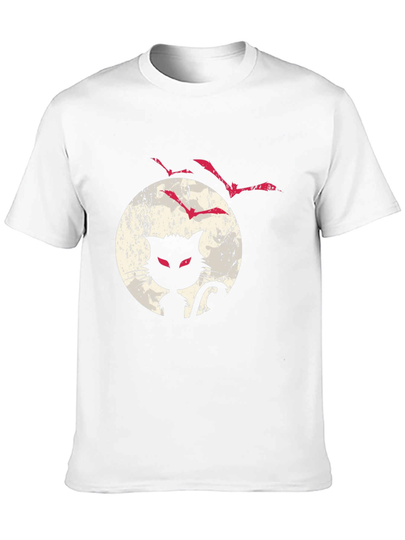 Spooky Cat Halloween T-Shirt