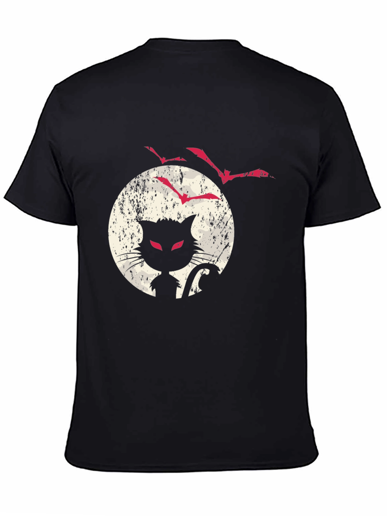 Spooky Cat Halloween T-Shirt