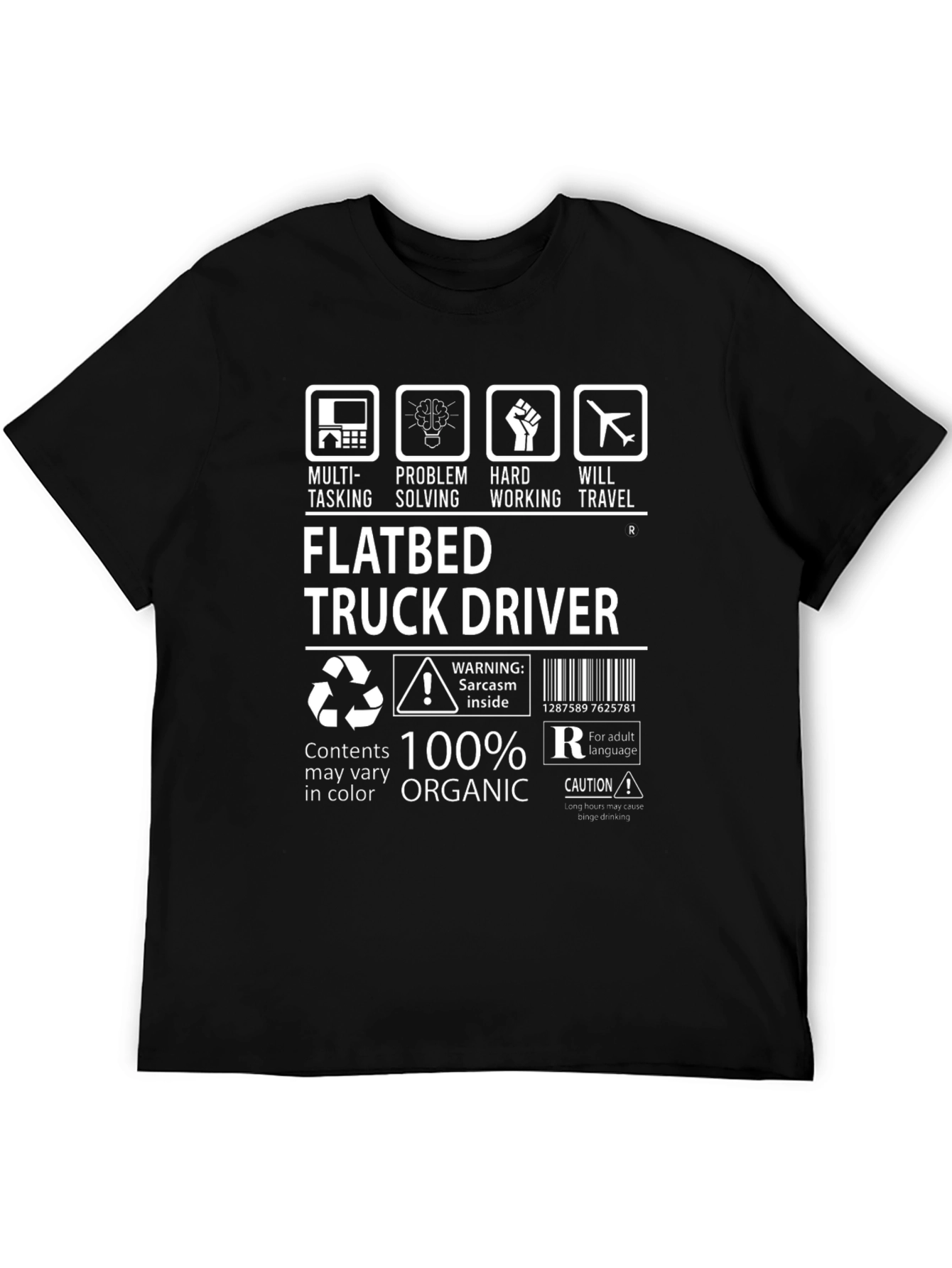 Flatbed Truck Driver T-Shirt