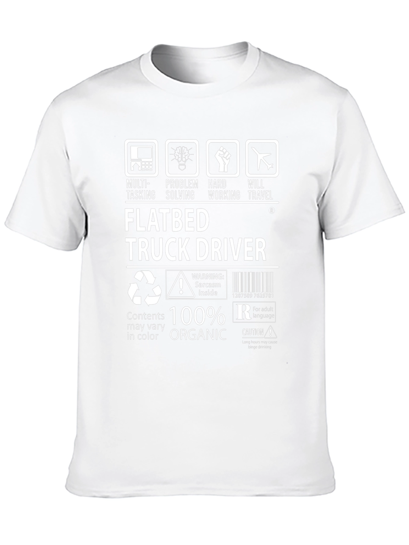 Flatbed Truck Driver T-Shirt