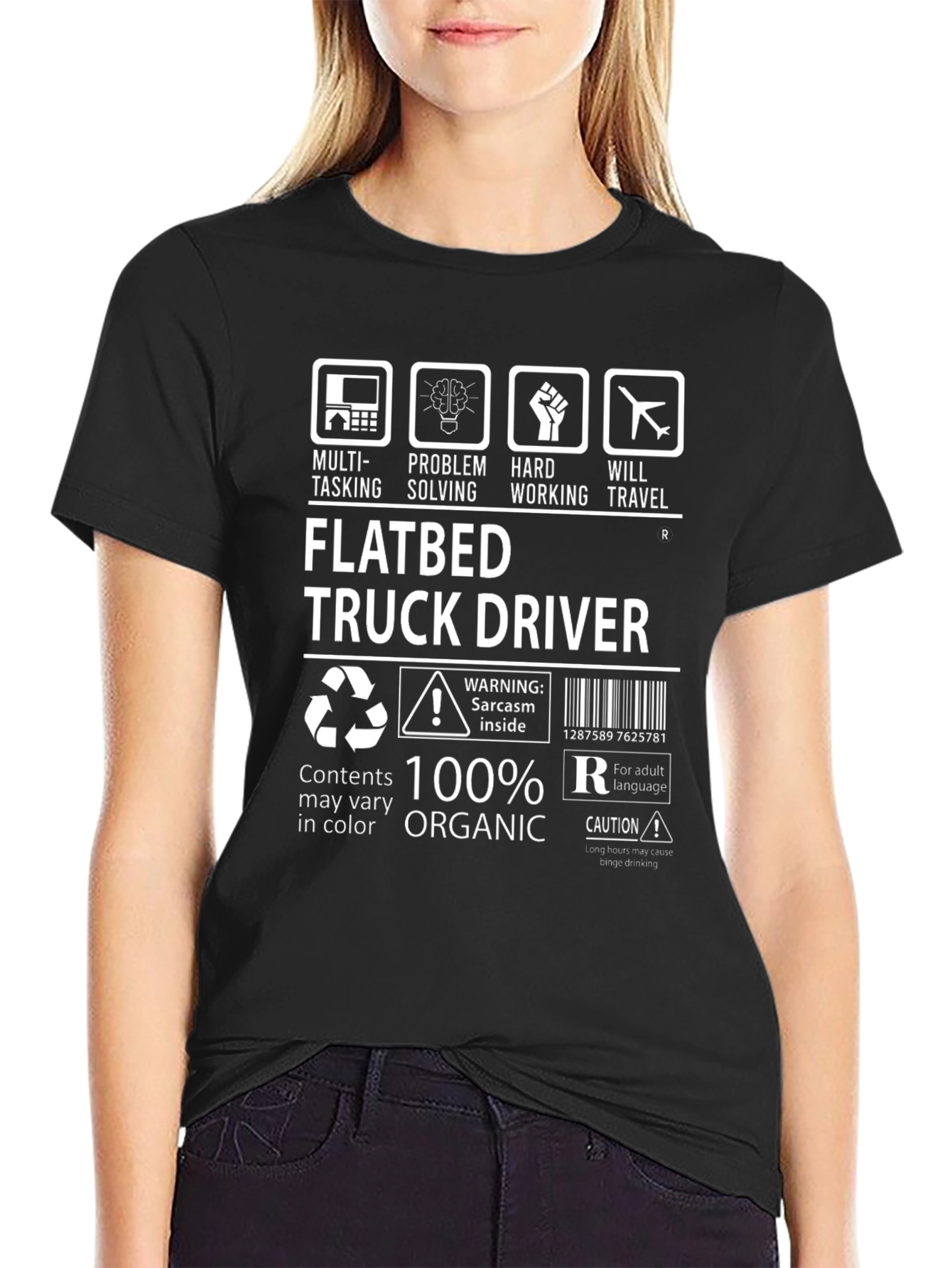 Flatbed Truck Driver T-Shirt