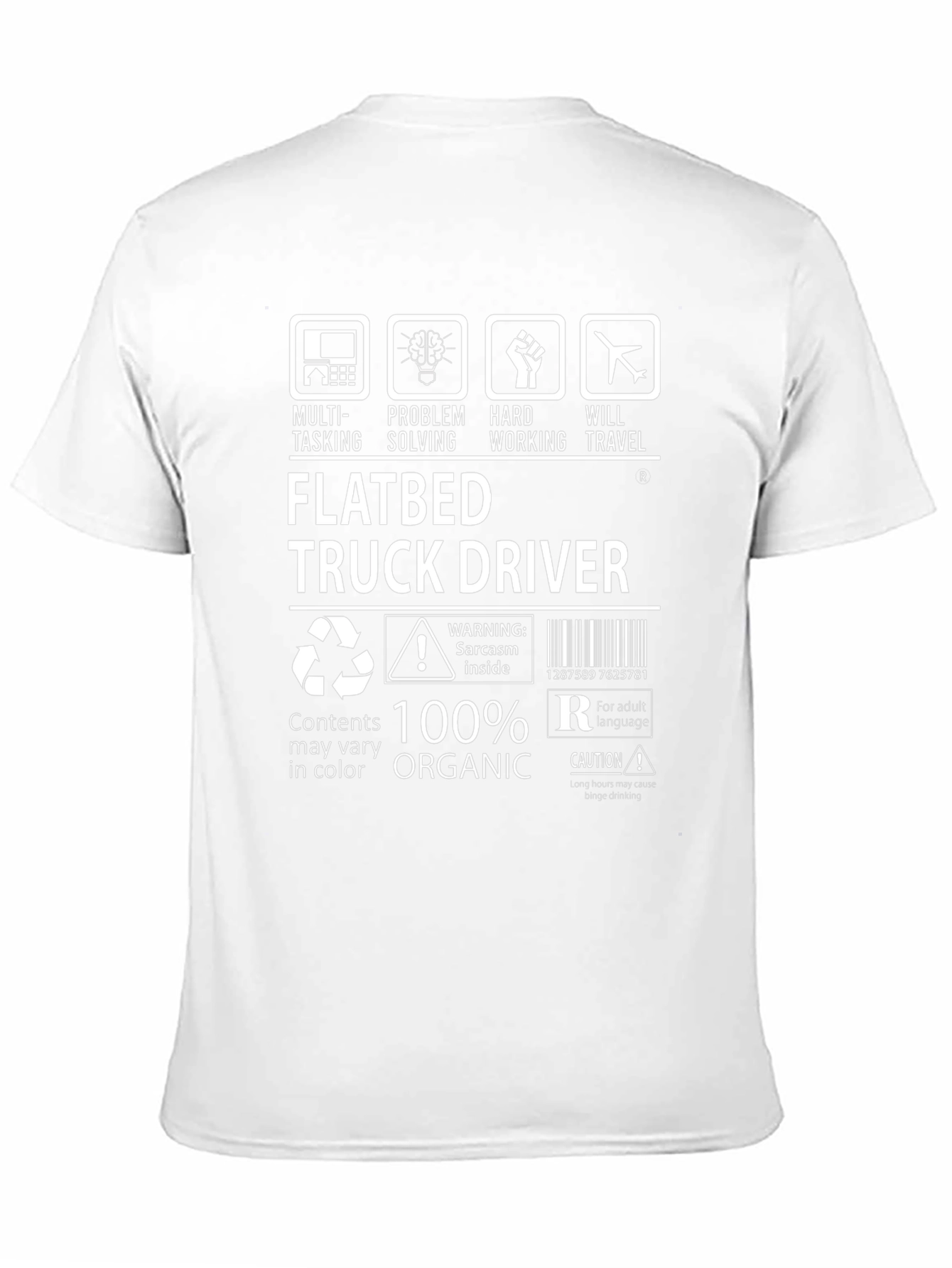 Flatbed Truck Driver T-Shirt