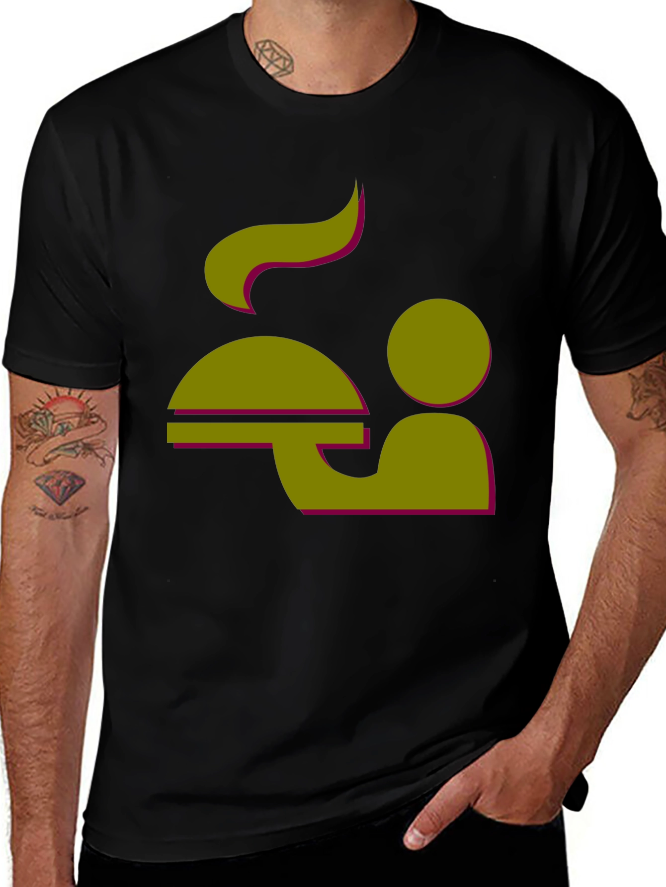 Waiter Graphic T-Shirt - Serve Up Style