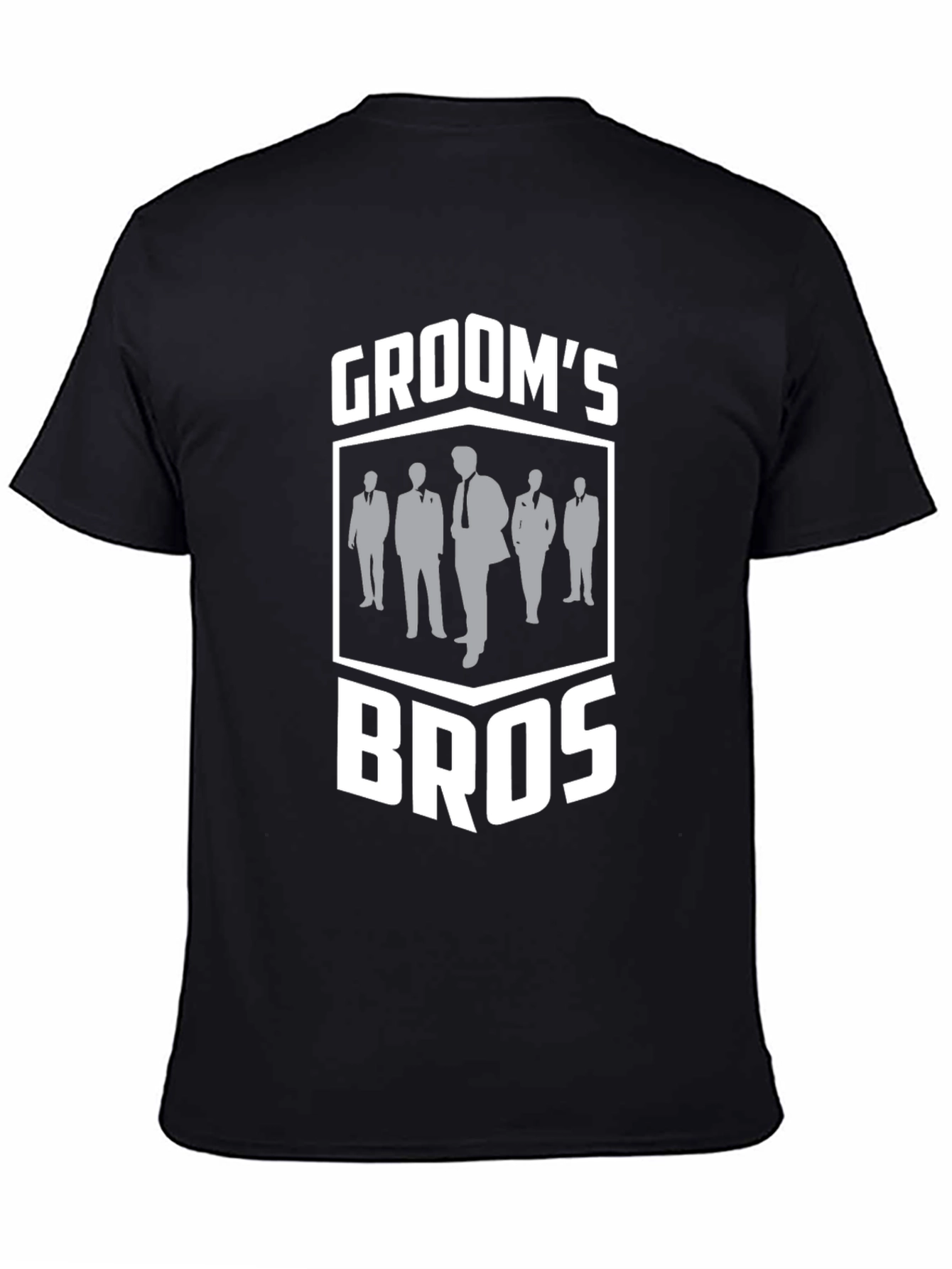 Grooms Bros T-Shirt - Wedding Party Apparel