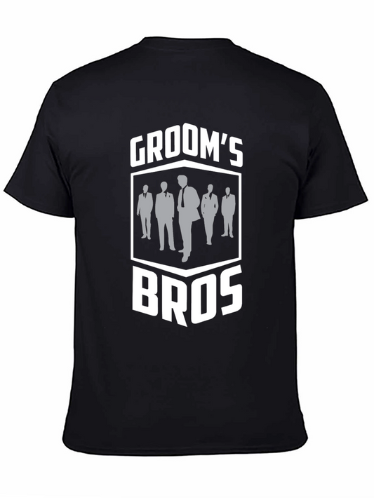 Grooms Bros T-Shirt - Wedding Party Apparel