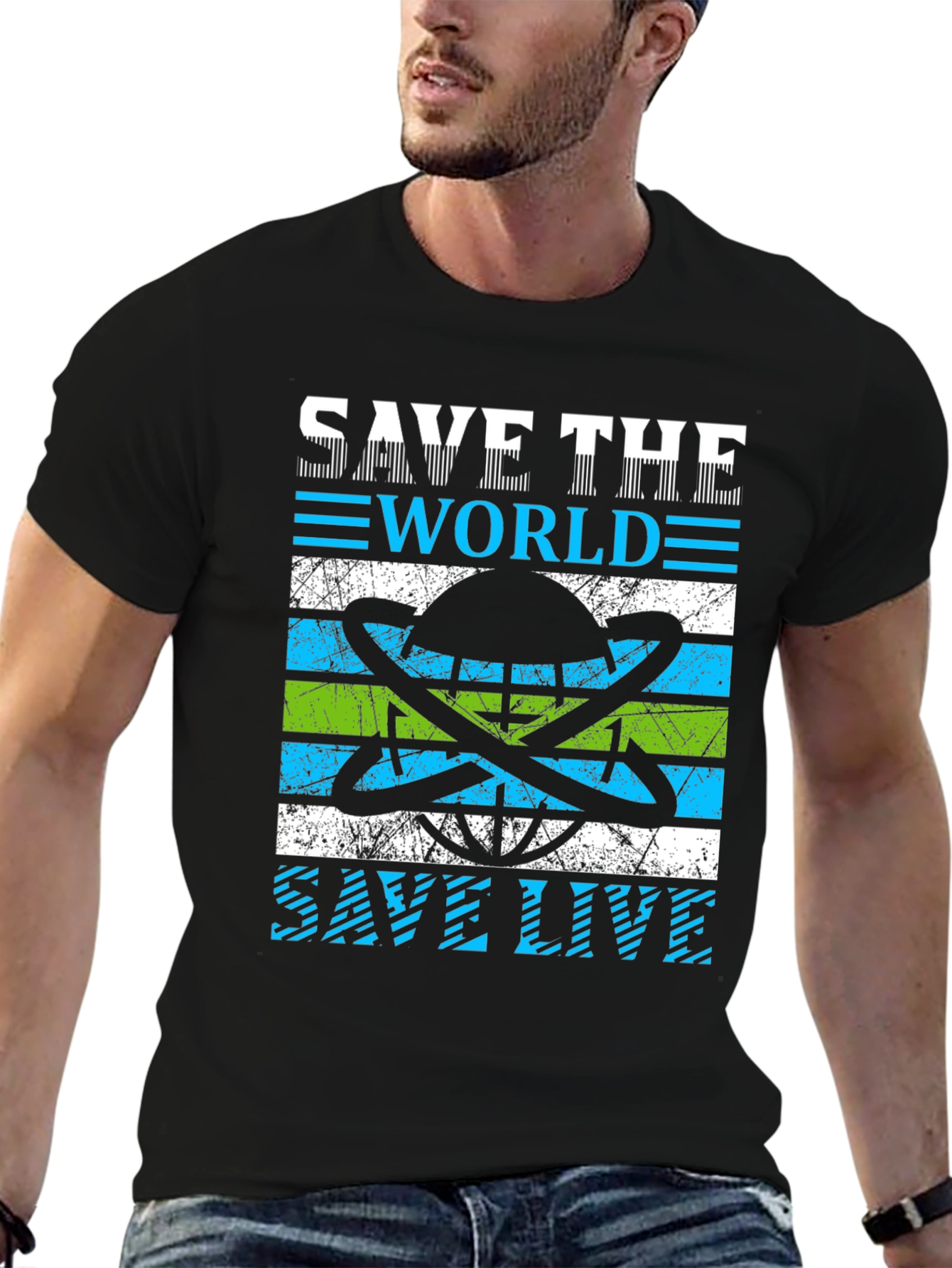 Save The World Save Live Graphic Tee