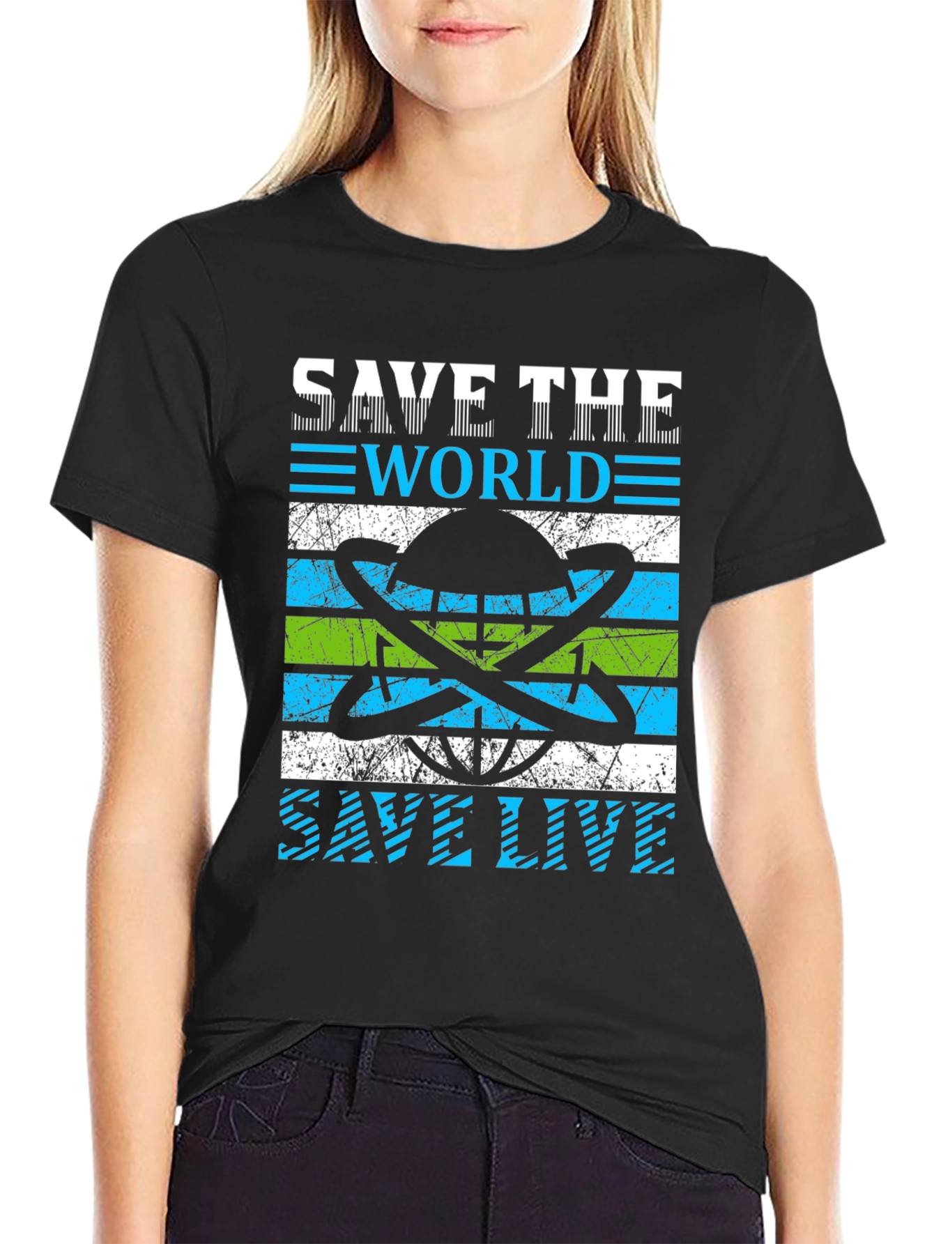 Save The World Save Live Graphic Tee