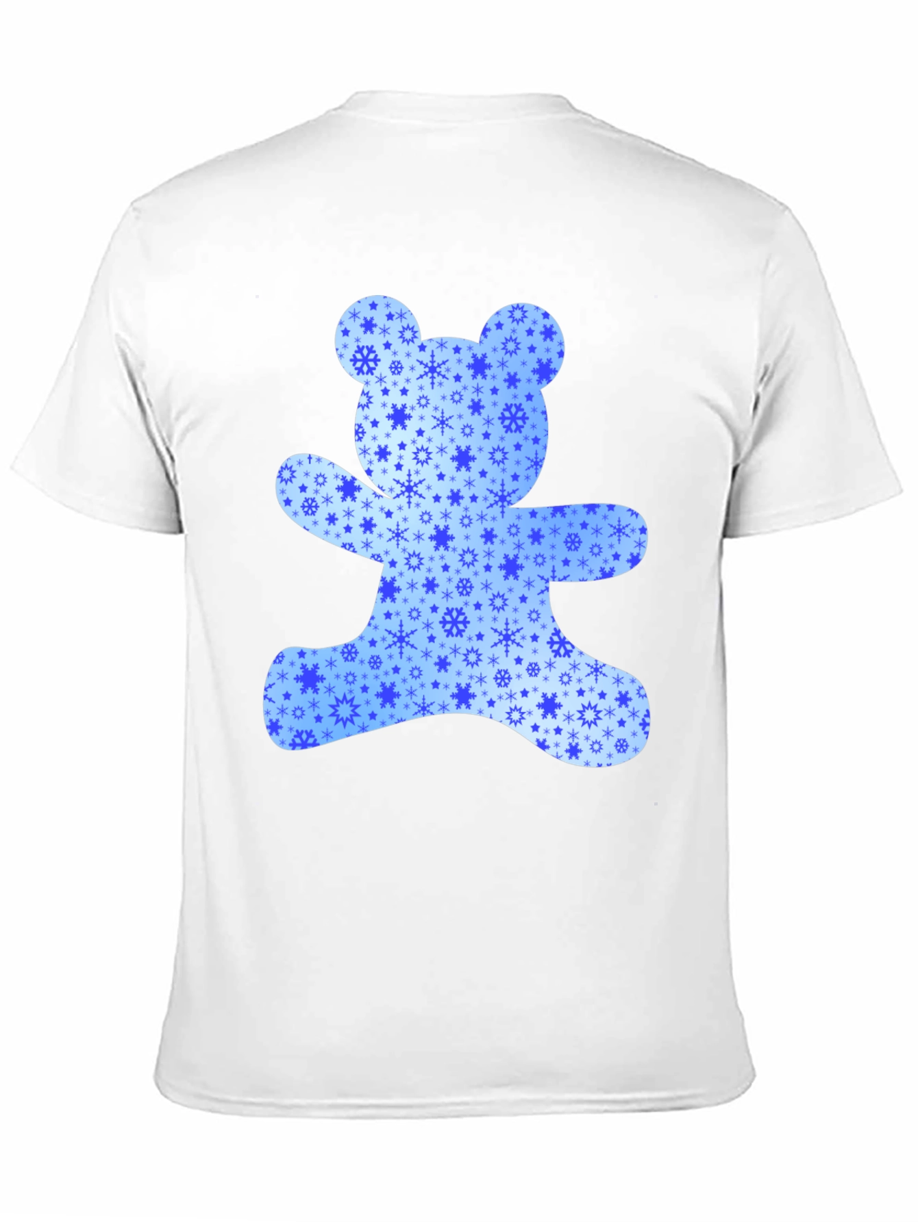 Winter Bear T-Shirt - Snowflake Design