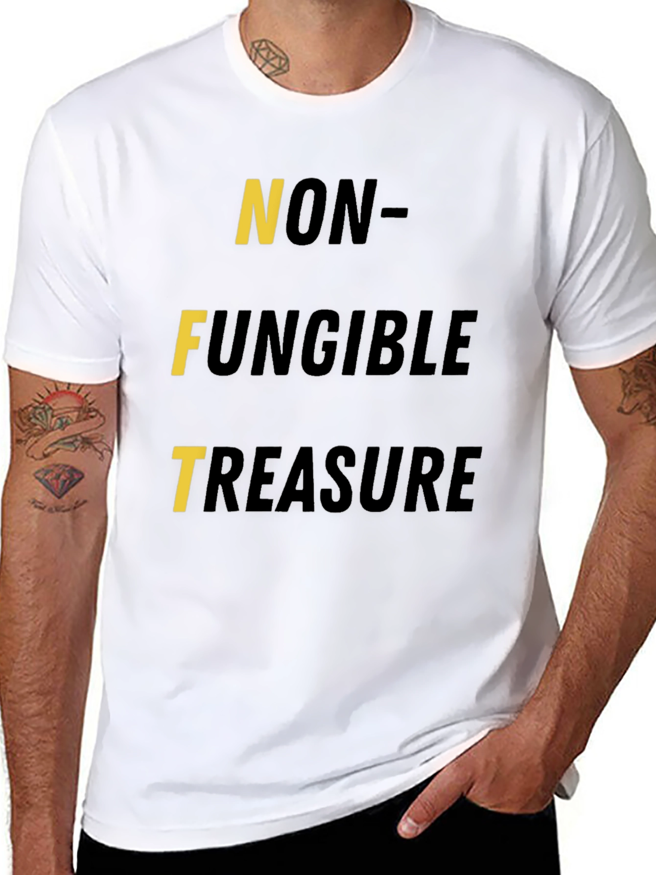NFT Treasure Black T-Shirt