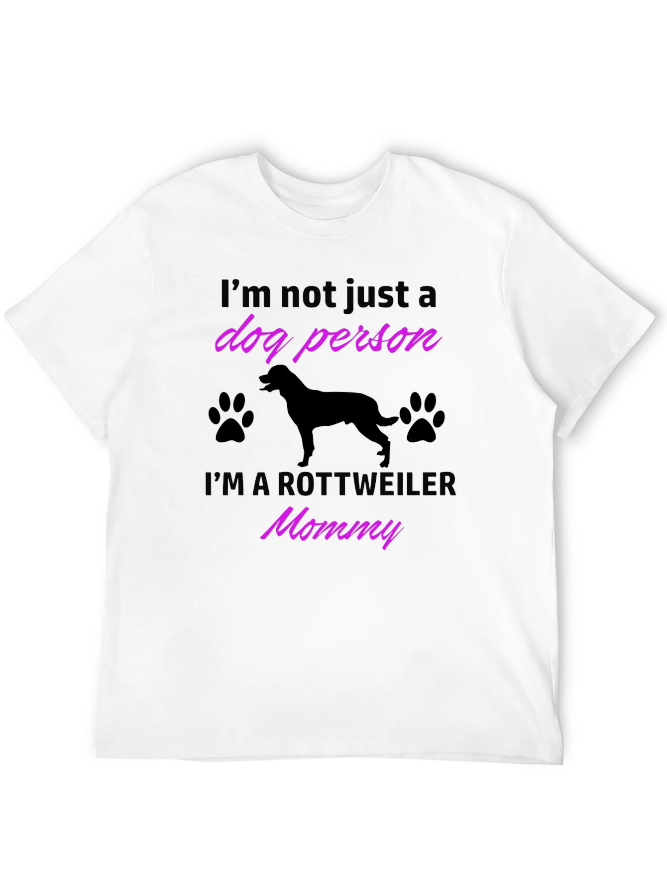 Rottweiler Mommy Dog Lover T-Shirt