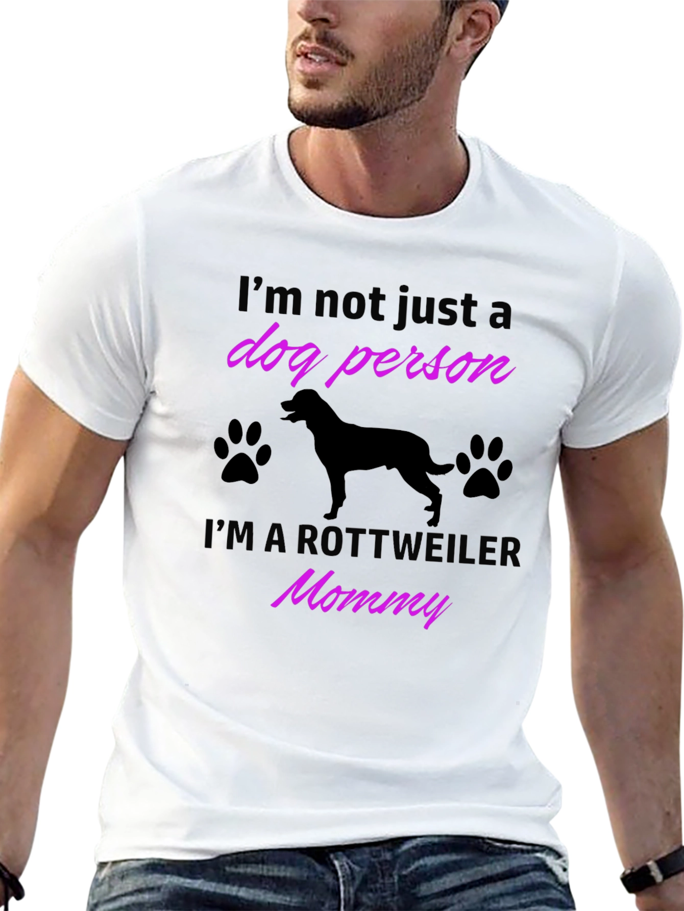 Rottweiler Mommy Dog Lover T-Shirt