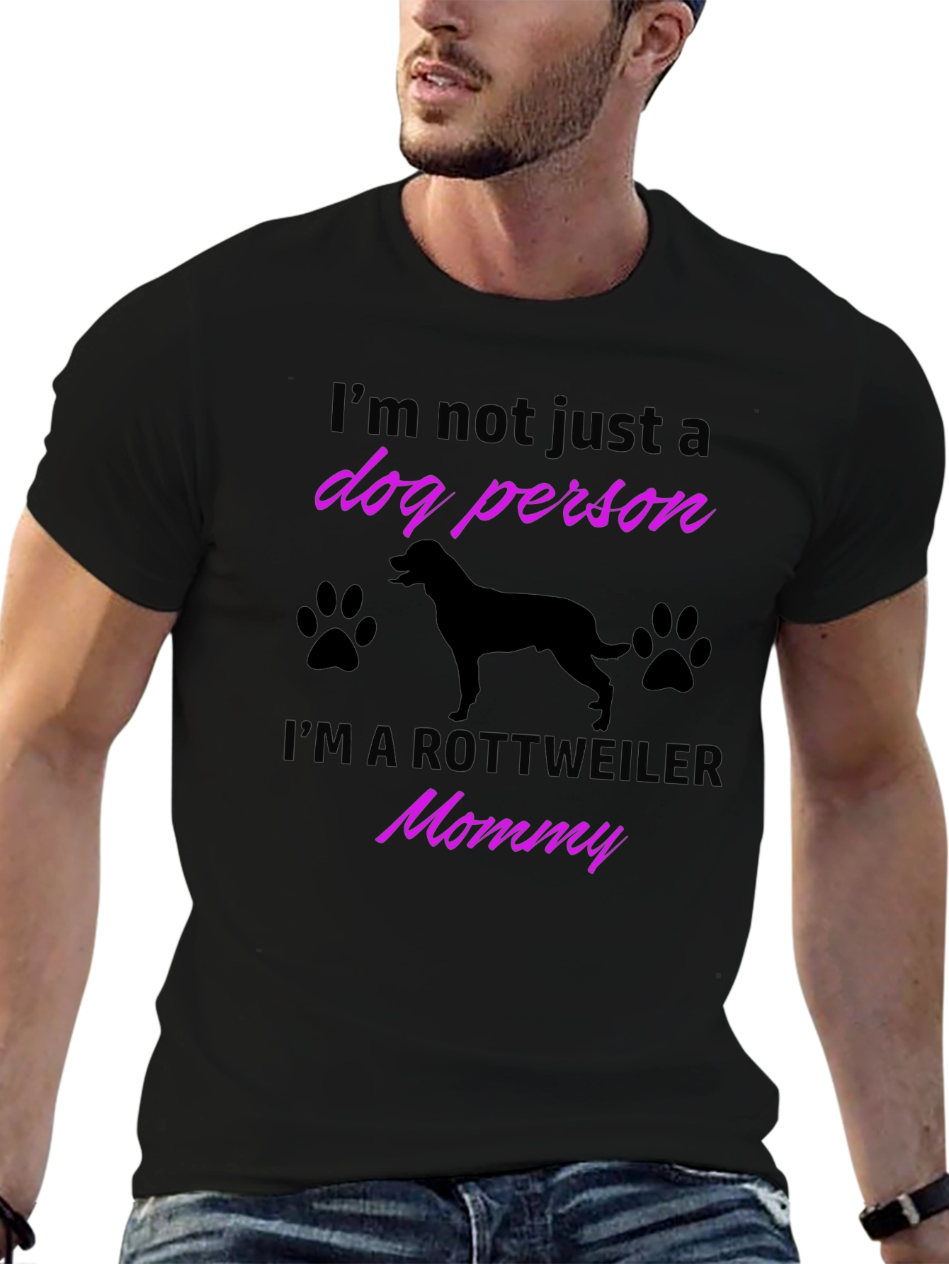 Rottweiler Mommy Dog Lover T-Shirt