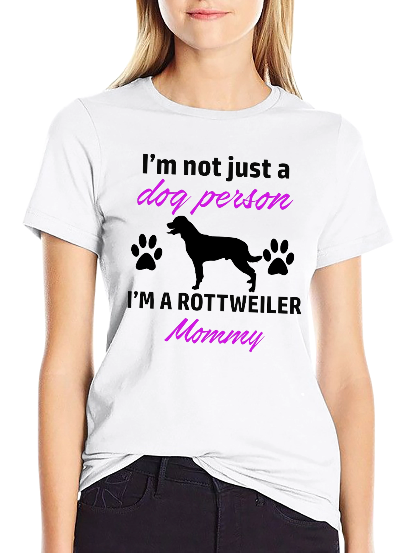 Rottweiler Mommy Dog Lover T-Shirt