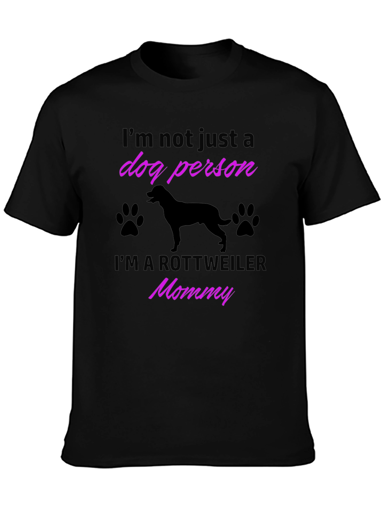 Rottweiler Mommy Dog Lover T-Shirt