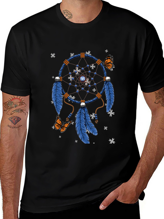 Dreamcatcher Graphic Tee - Bohemian Style