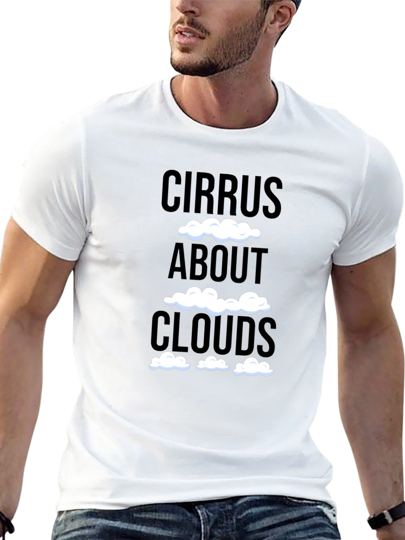 Cirrus About Clouds Graphic T-Shirt