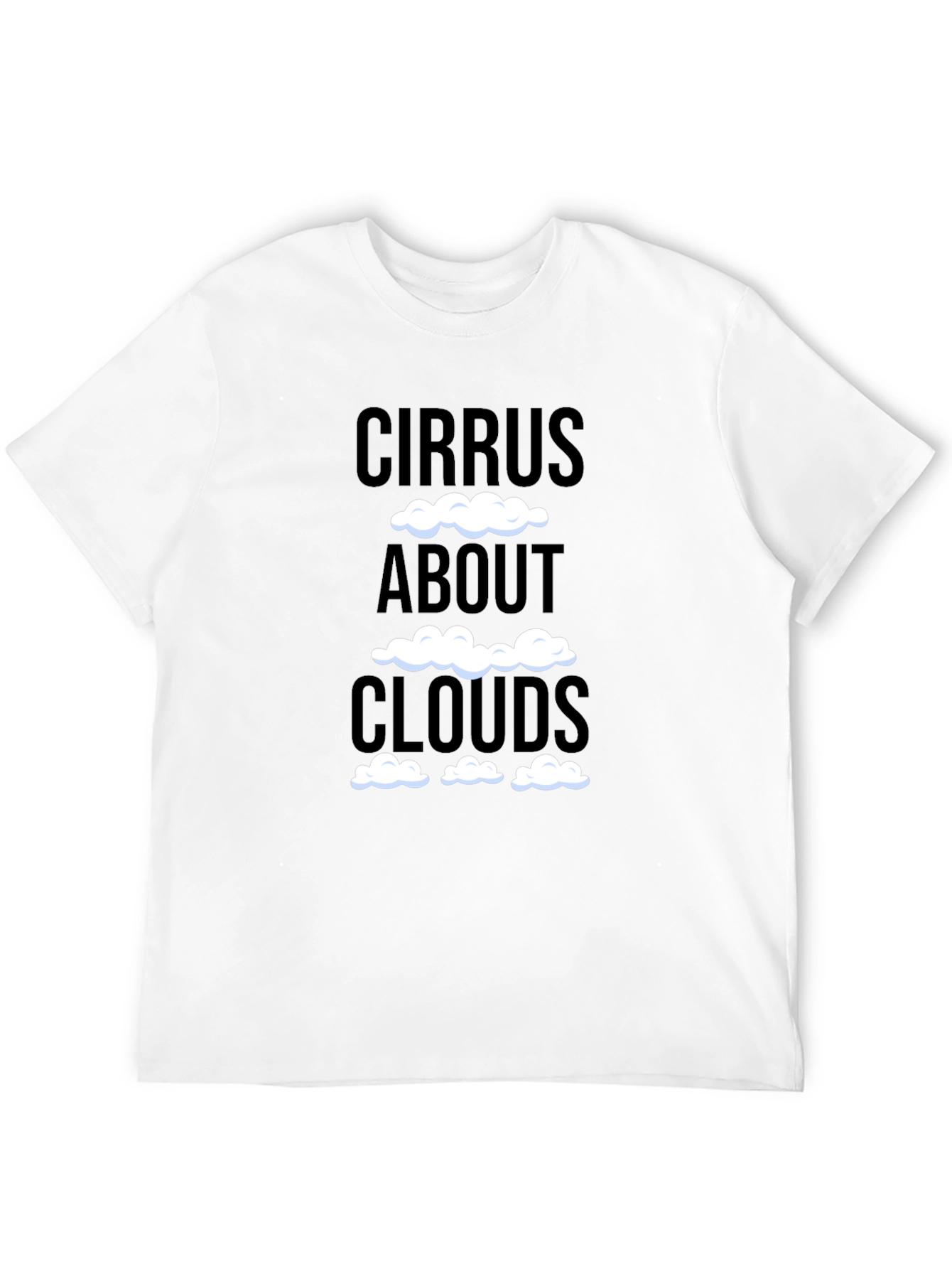 Cirrus About Clouds Graphic T-Shirt