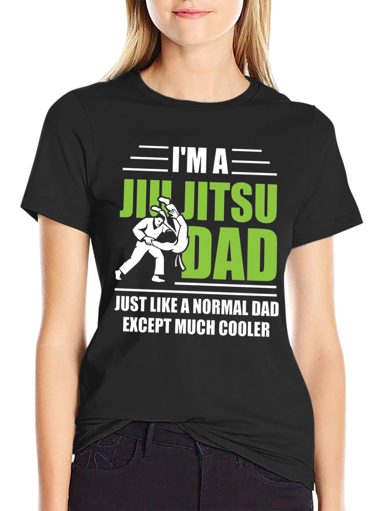 Jiu Jitsu Dad T-Shirt - Cool Dad Tee