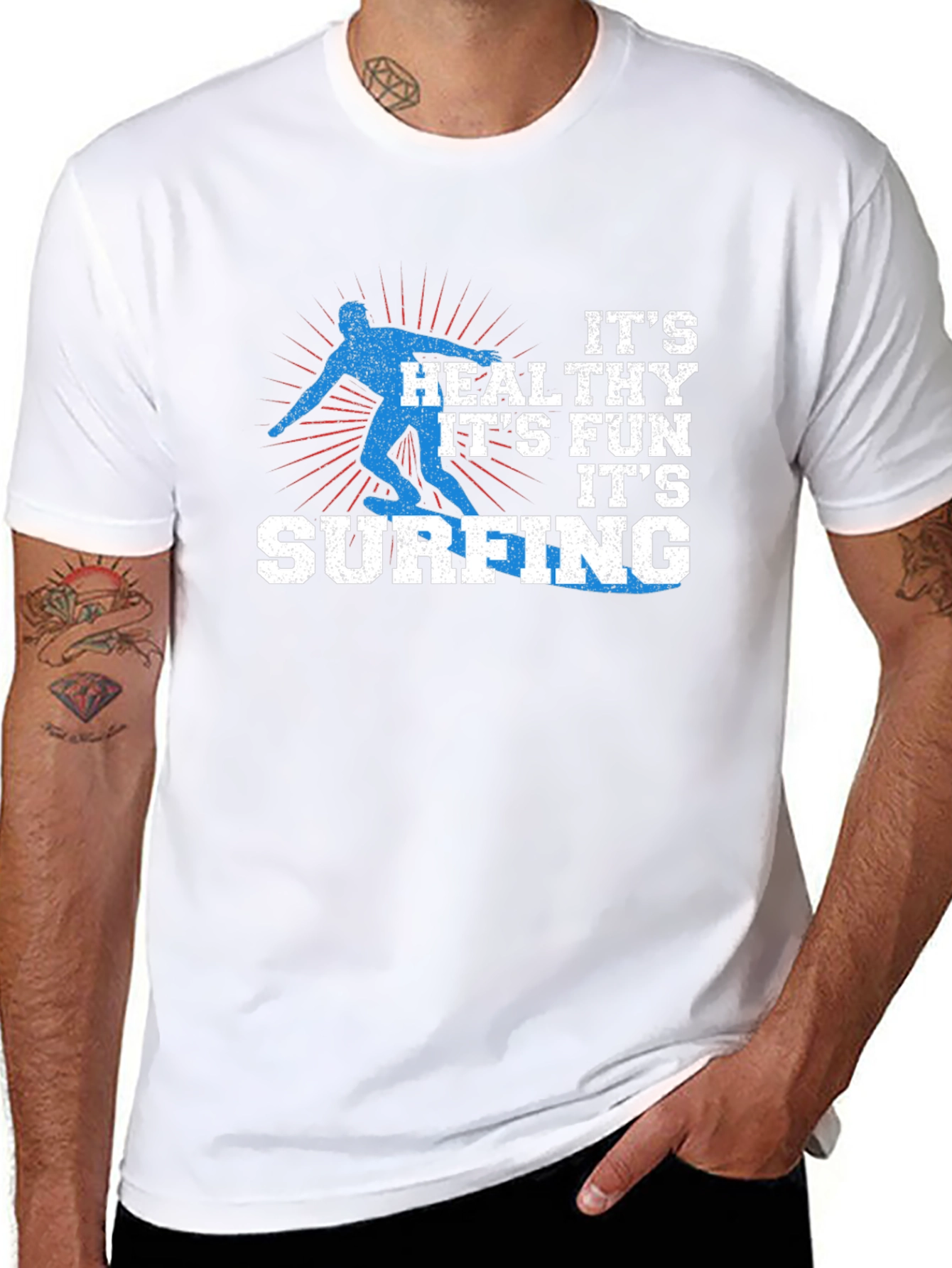 Its Surfing Graphic T-Shirt