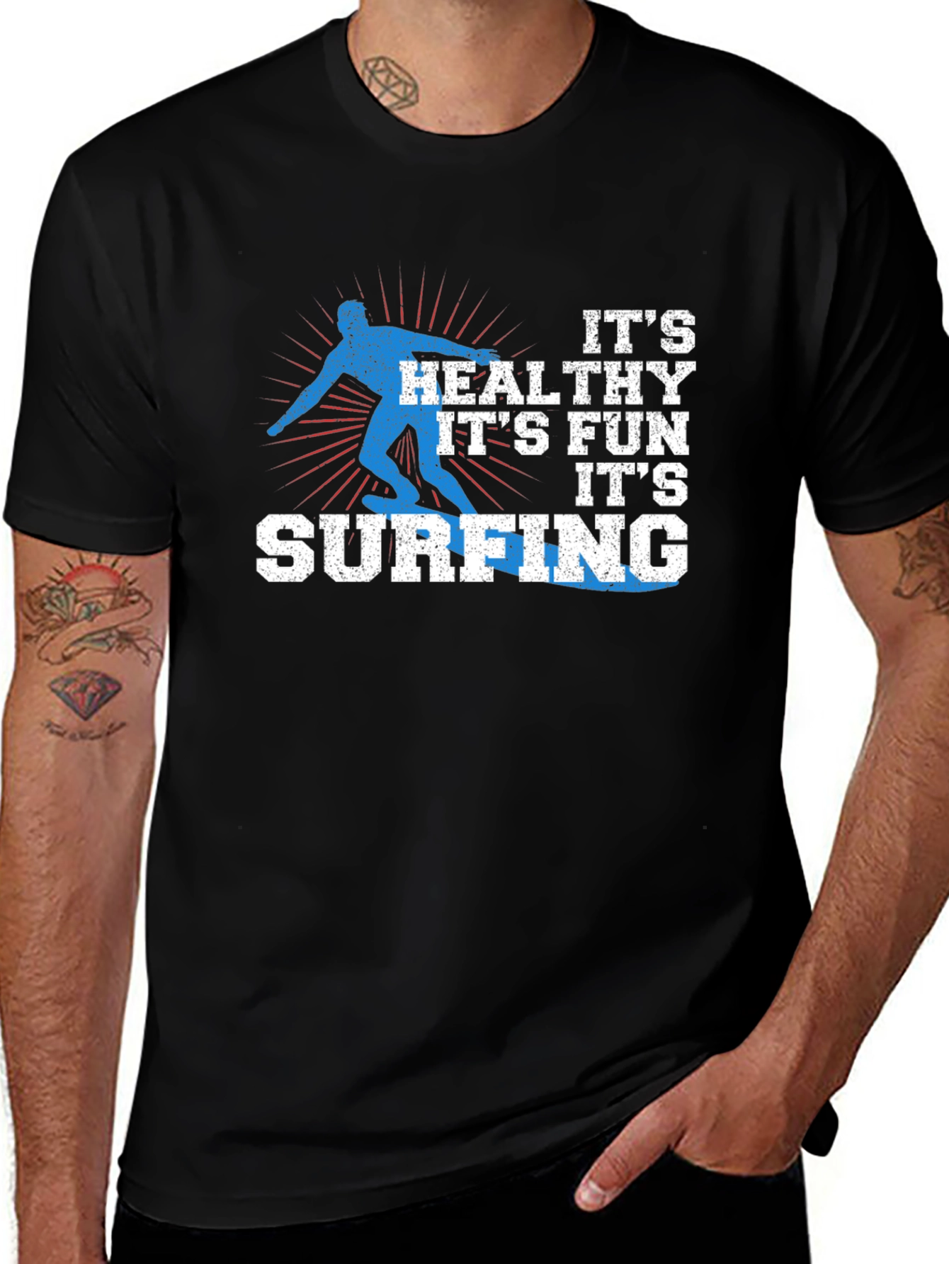 Its Surfing Graphic T-Shirt