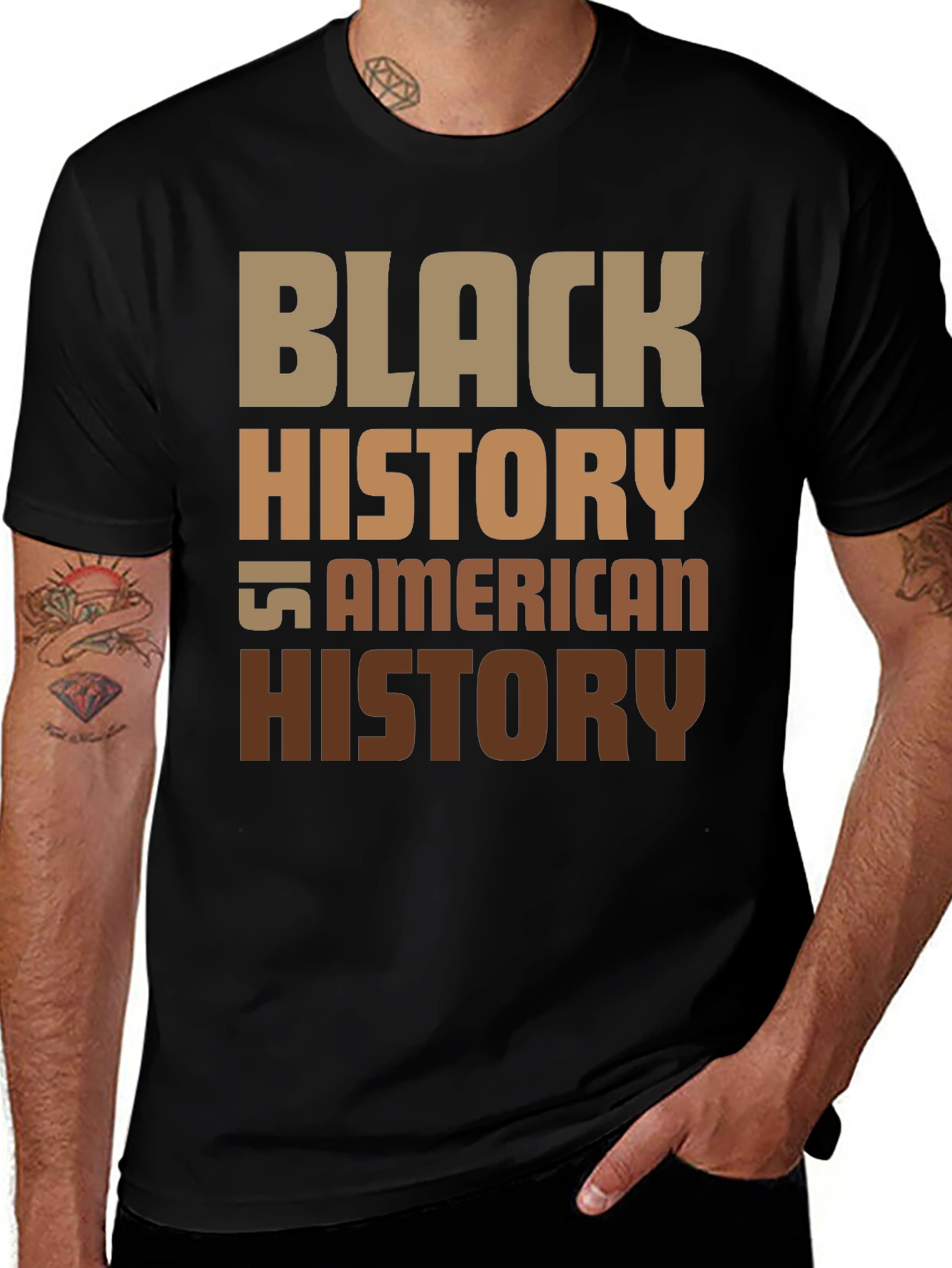 Black History is American History T-Shirt