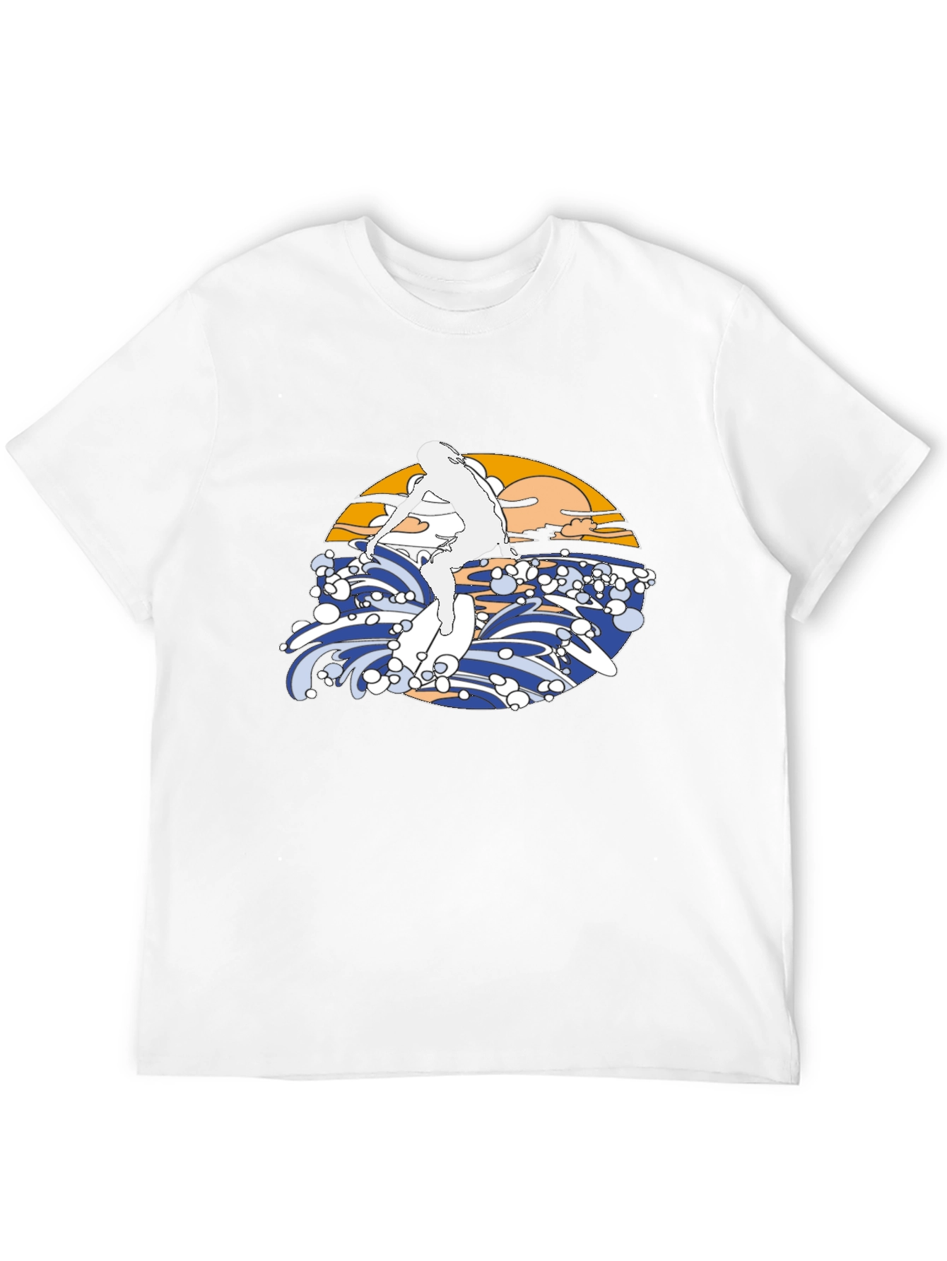 Surfer Graphic T-Shirt - Black Surf Tee