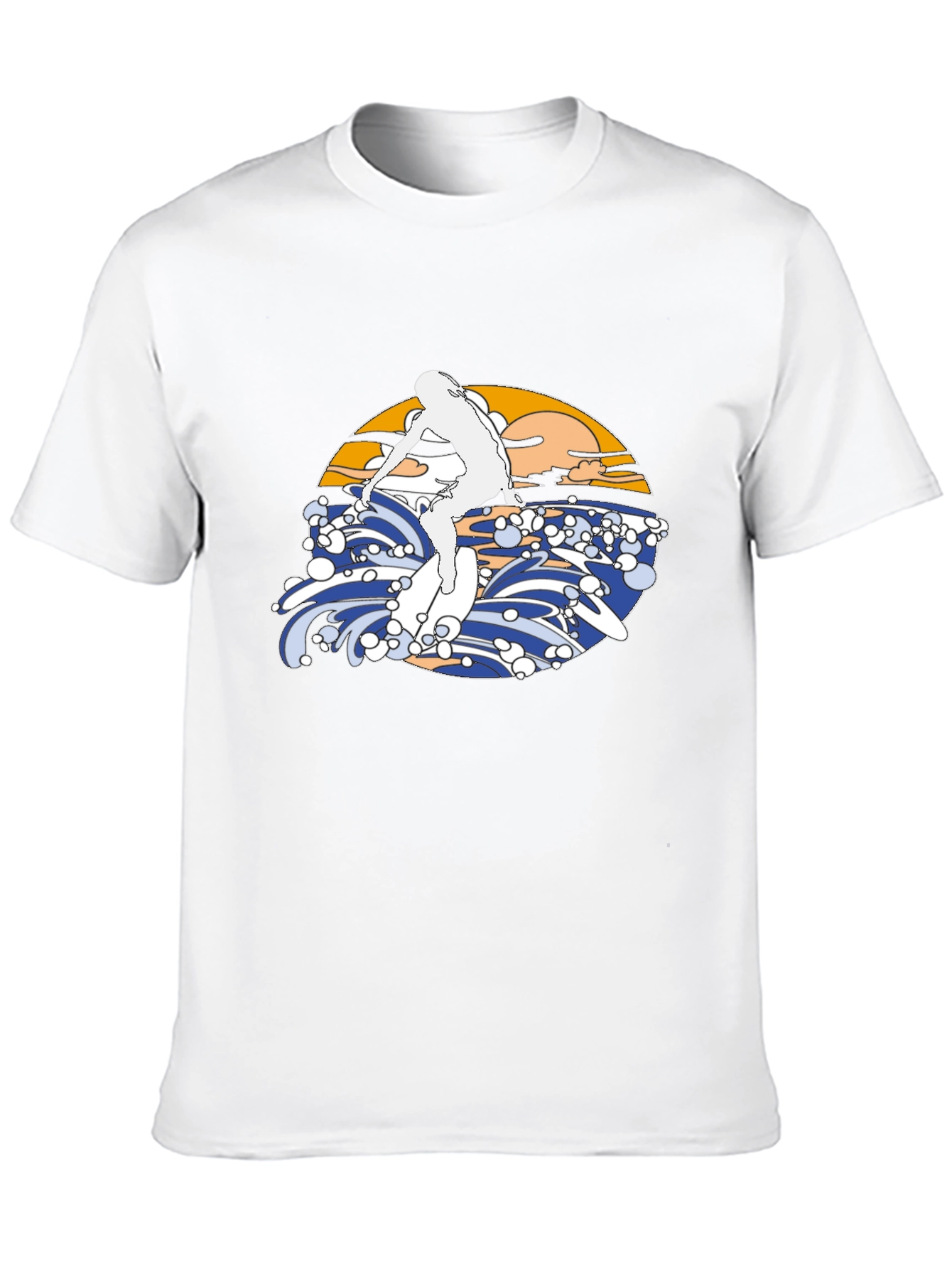 Surfer Graphic T-Shirt - Black Surf Tee