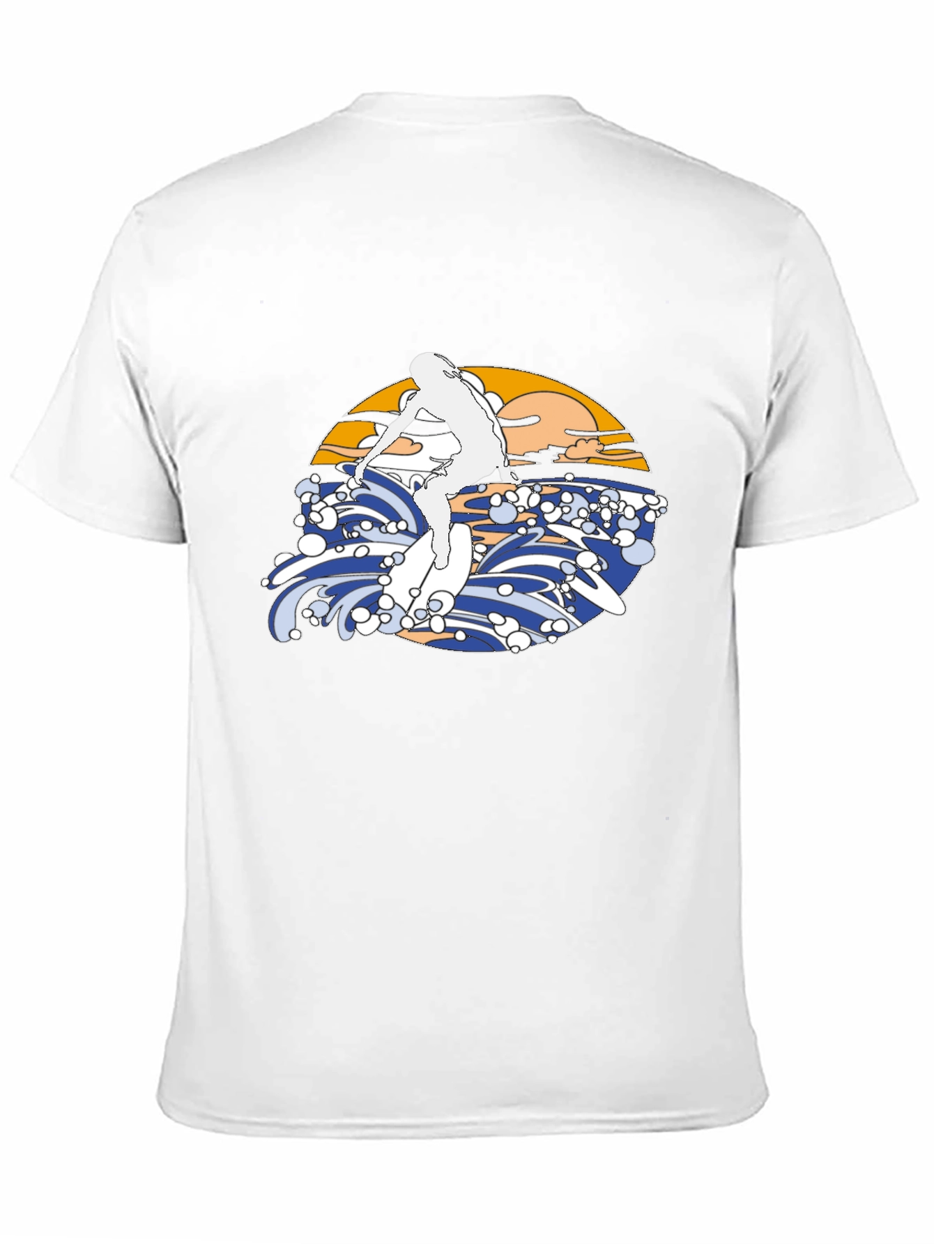Surfer Graphic T-Shirt - Black Surf Tee