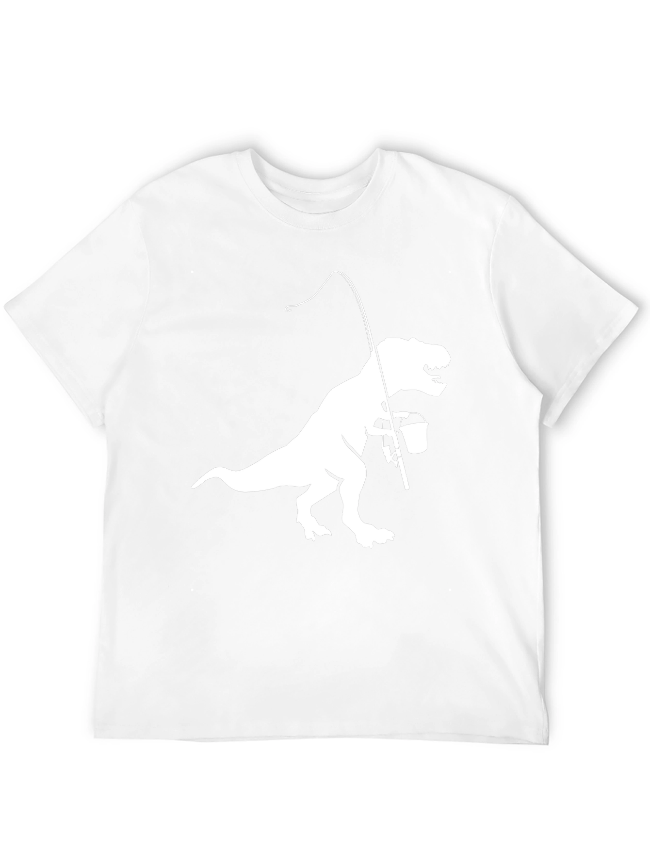 Dino Fishing T-Shirt - Trex Angler Tee