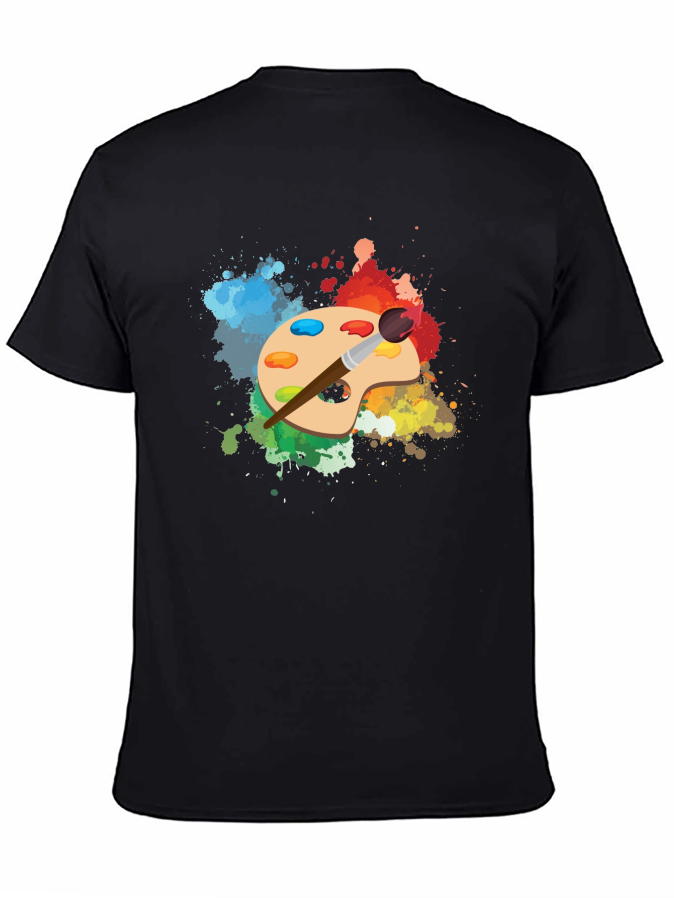 Painters Palette T-Shirt - Artistic Design