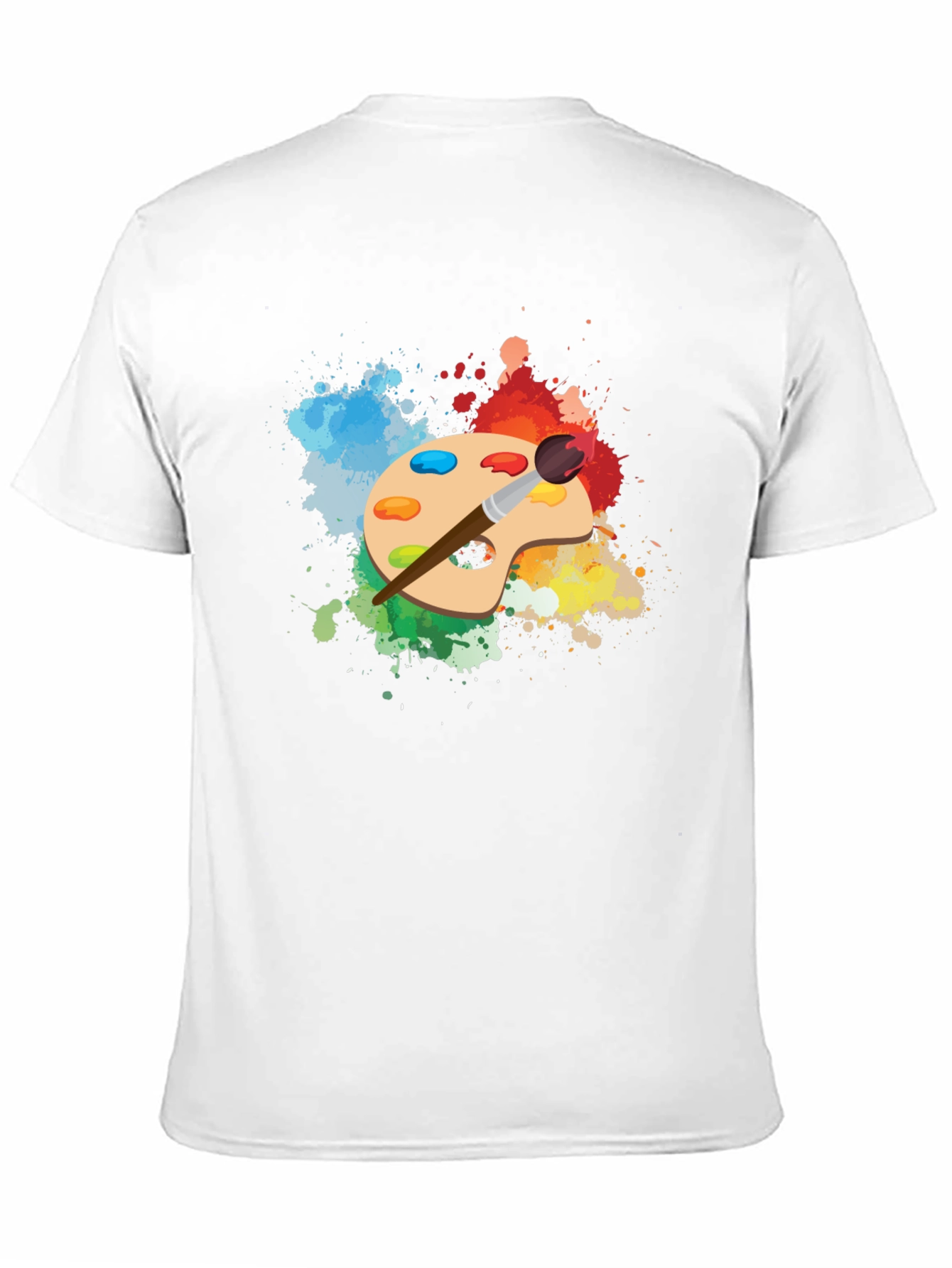 Painters Palette T-Shirt - Artistic Design