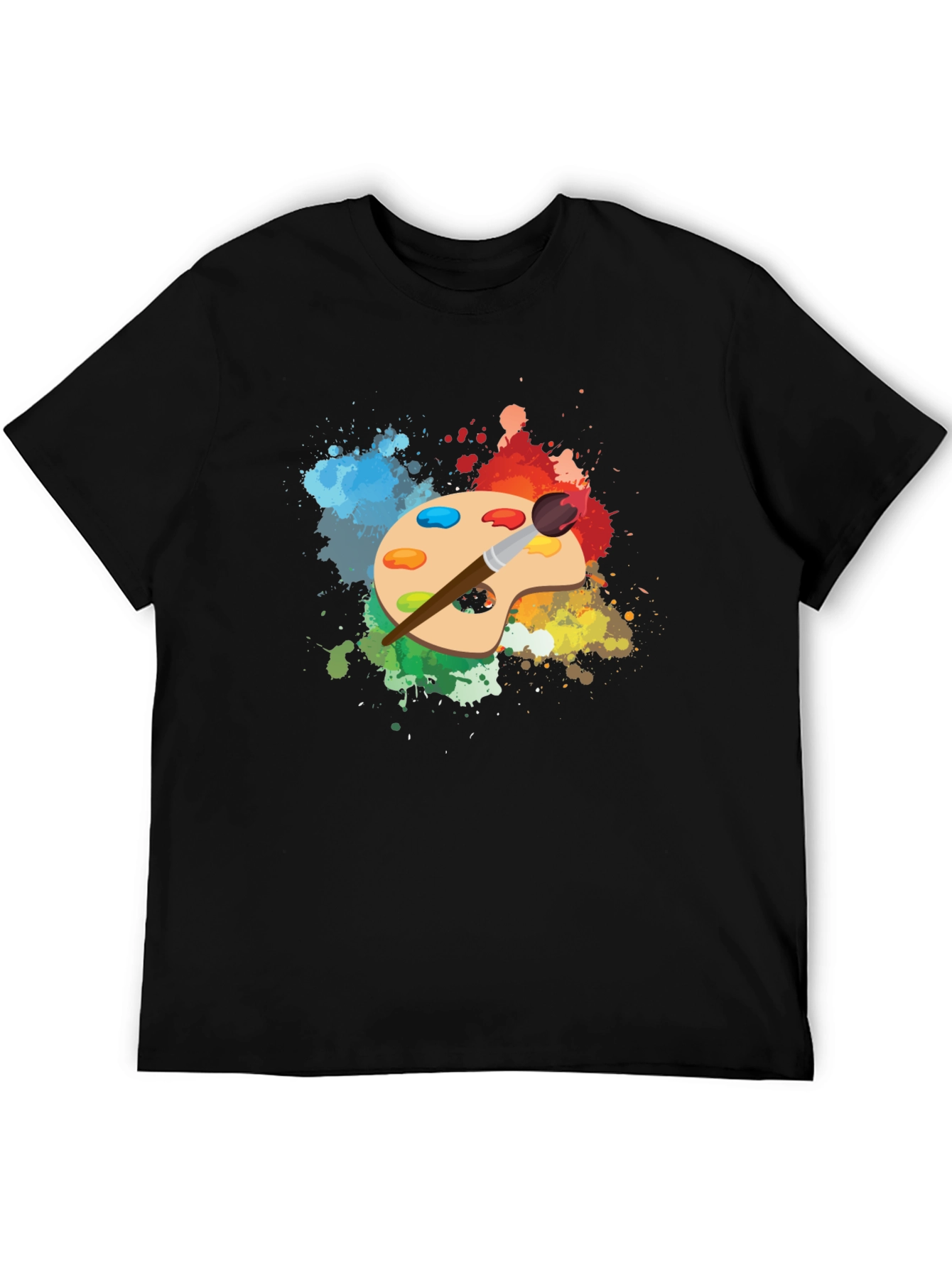 Painters Palette T-Shirt - Artistic Design
