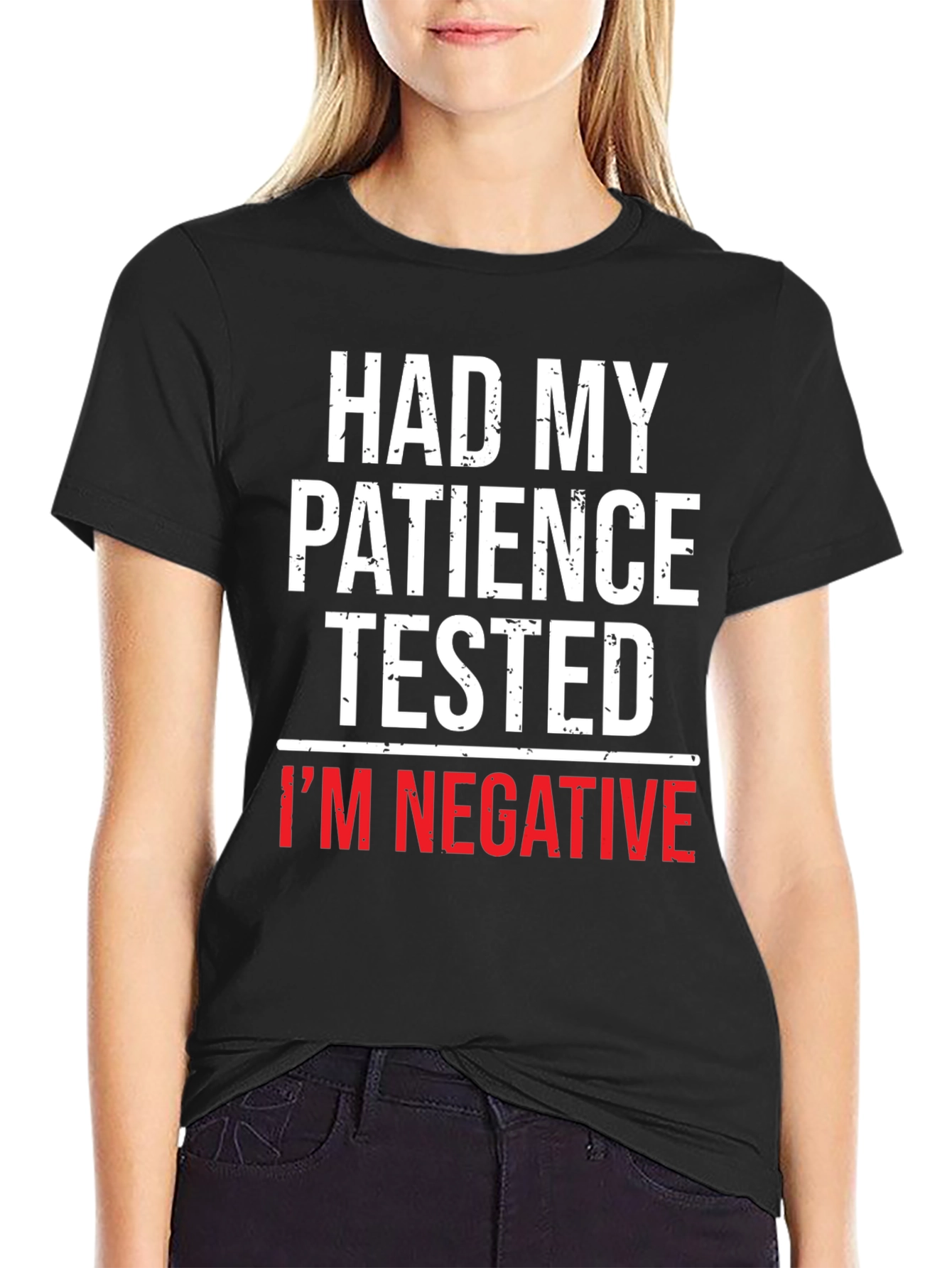 Humorous Had My Patience Tested Graphic Tee