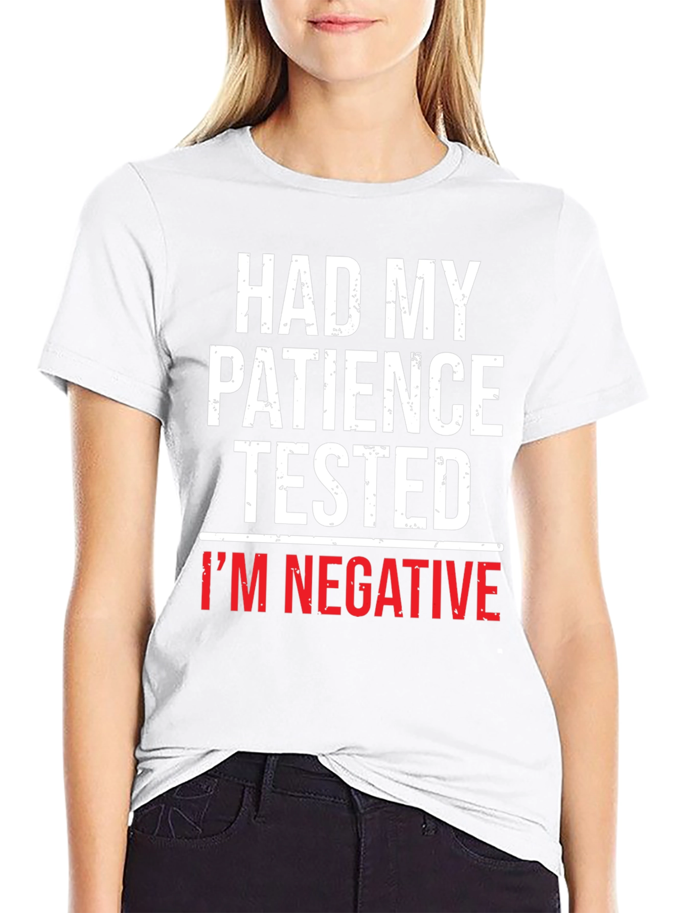Humorous Had My Patience Tested Graphic Tee