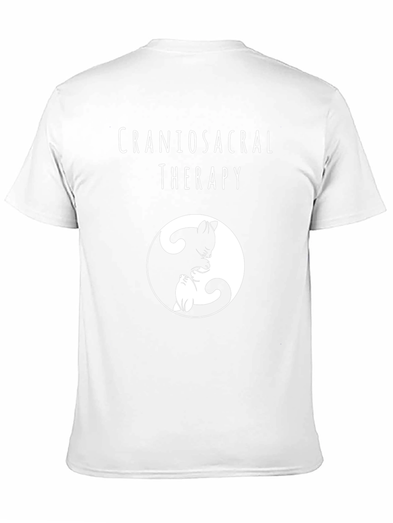 Craniosacral Therapy Yin Yang Cats T-Shirt