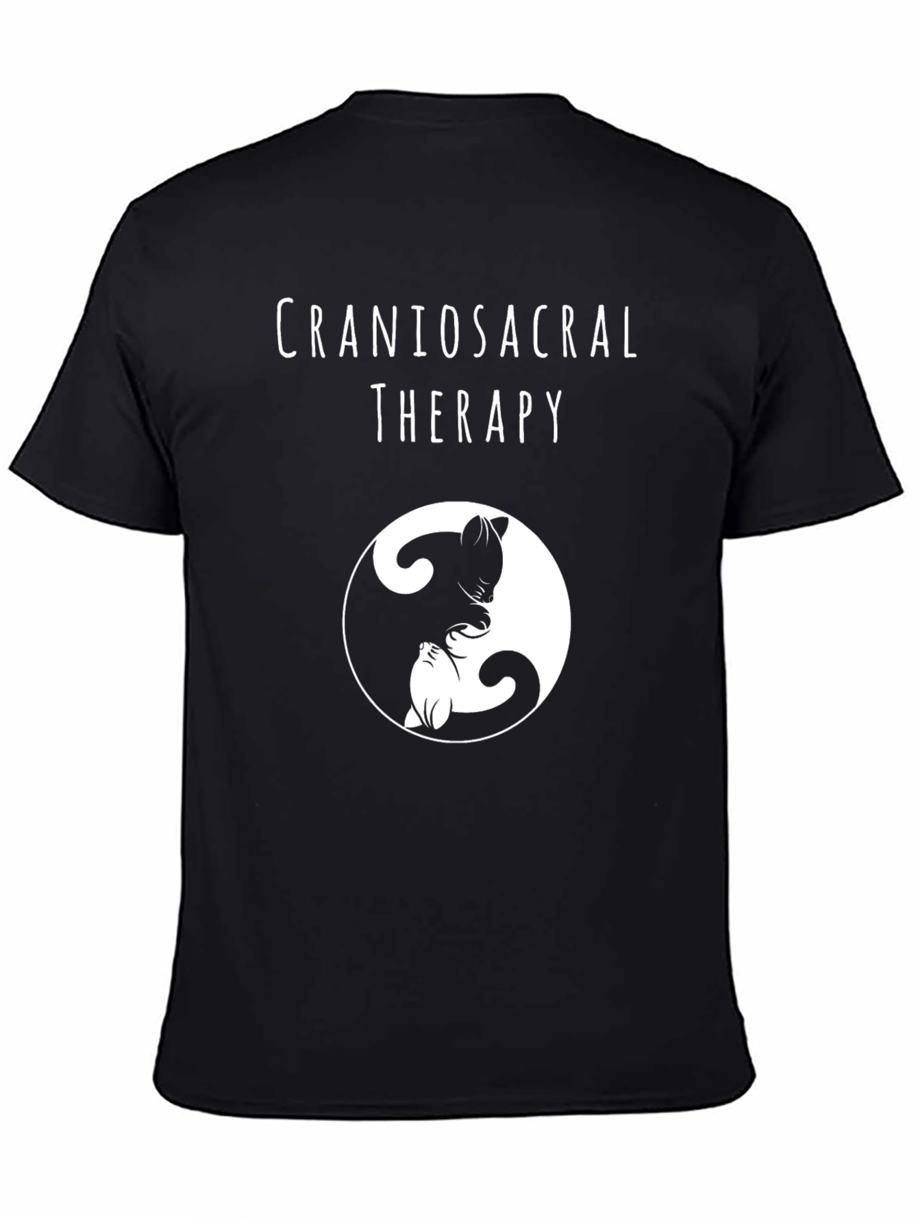 Craniosacral Therapy Yin Yang Cats T-Shirt