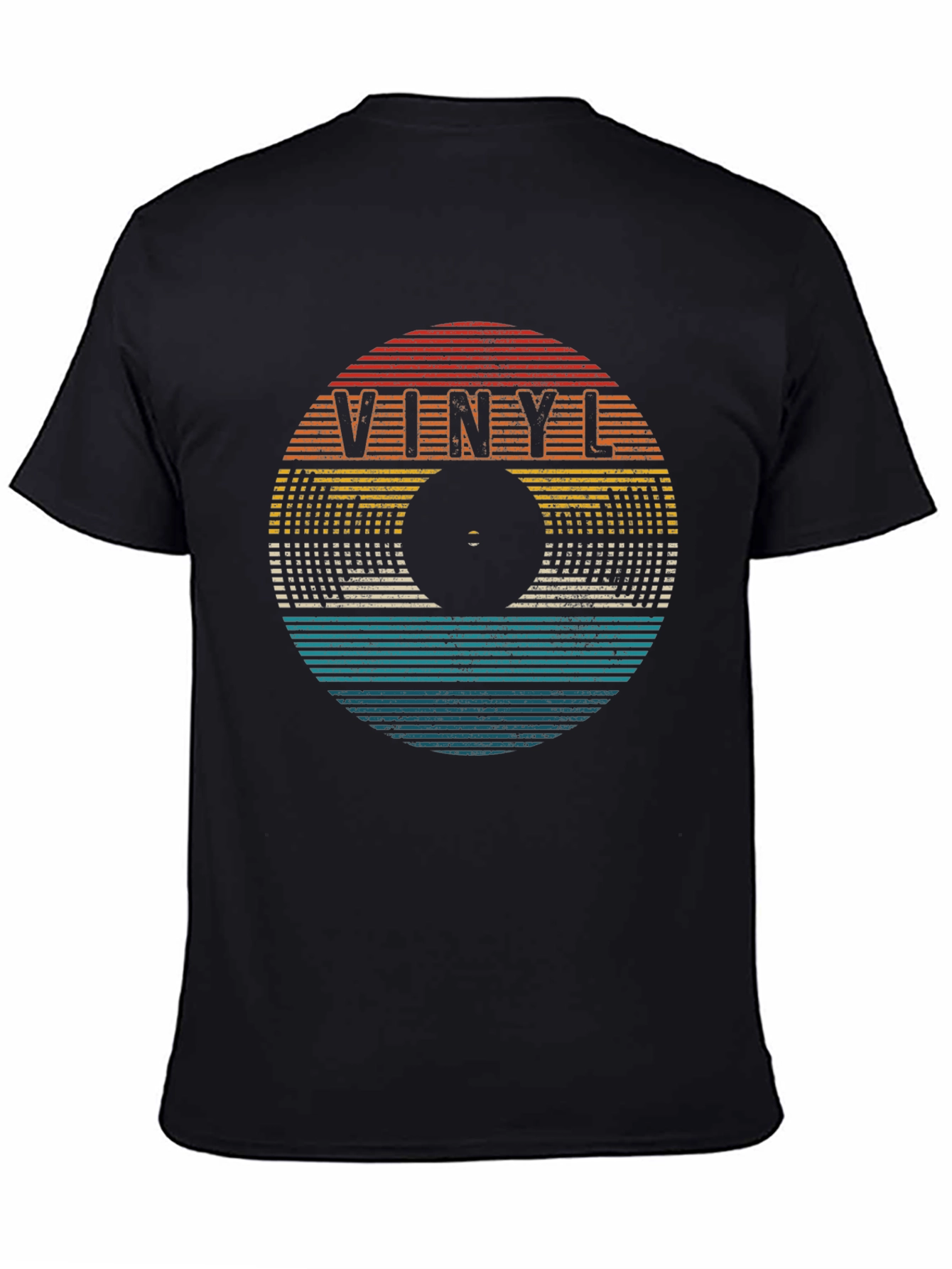 Vinyl Record Retro Style T-Shirt