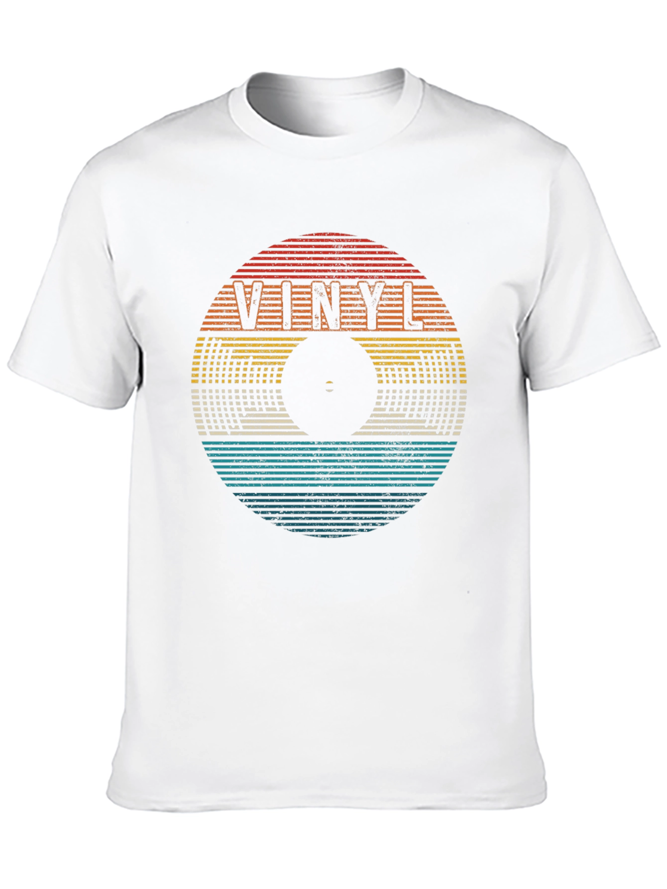 Vinyl Record Retro Style T-Shirt