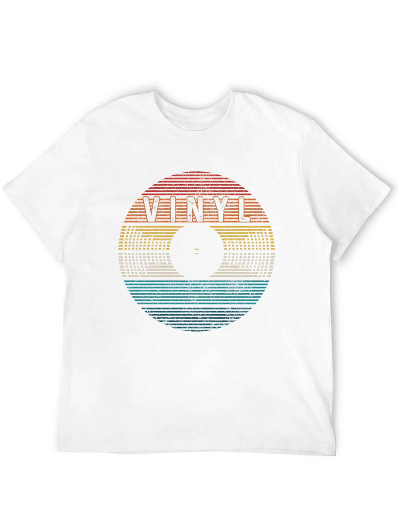 Vinyl Record Retro Style T-Shirt