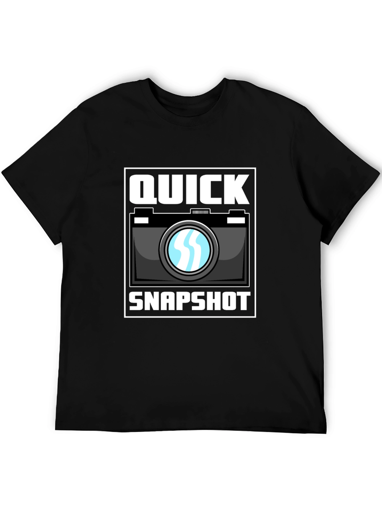 Quick Snapshot Camera Graphic T-Shirt