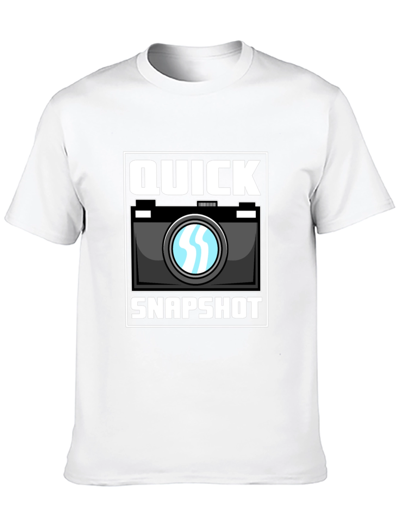 Quick Snapshot Camera Graphic T-Shirt