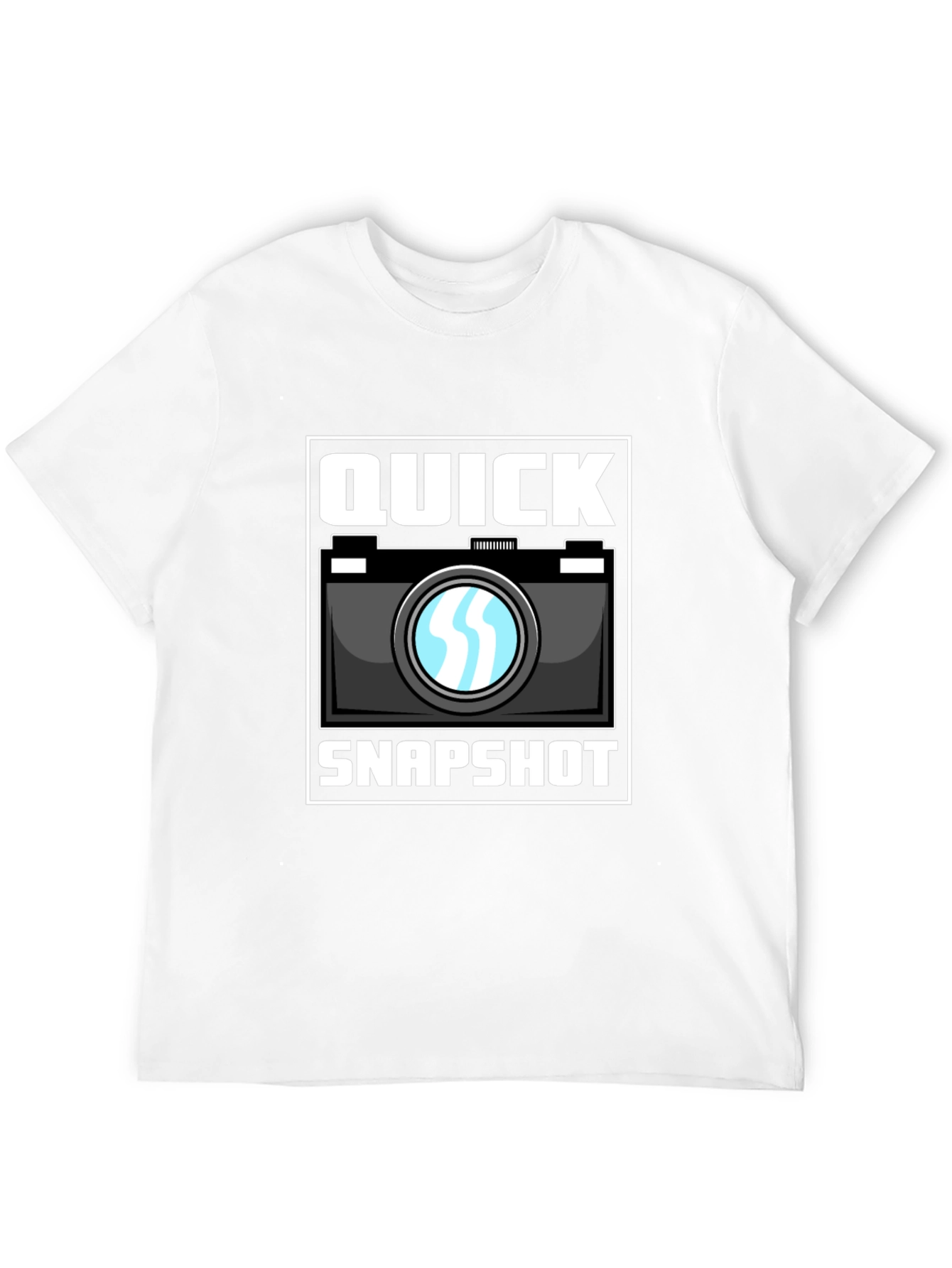 Quick Snapshot Camera Graphic T-Shirt