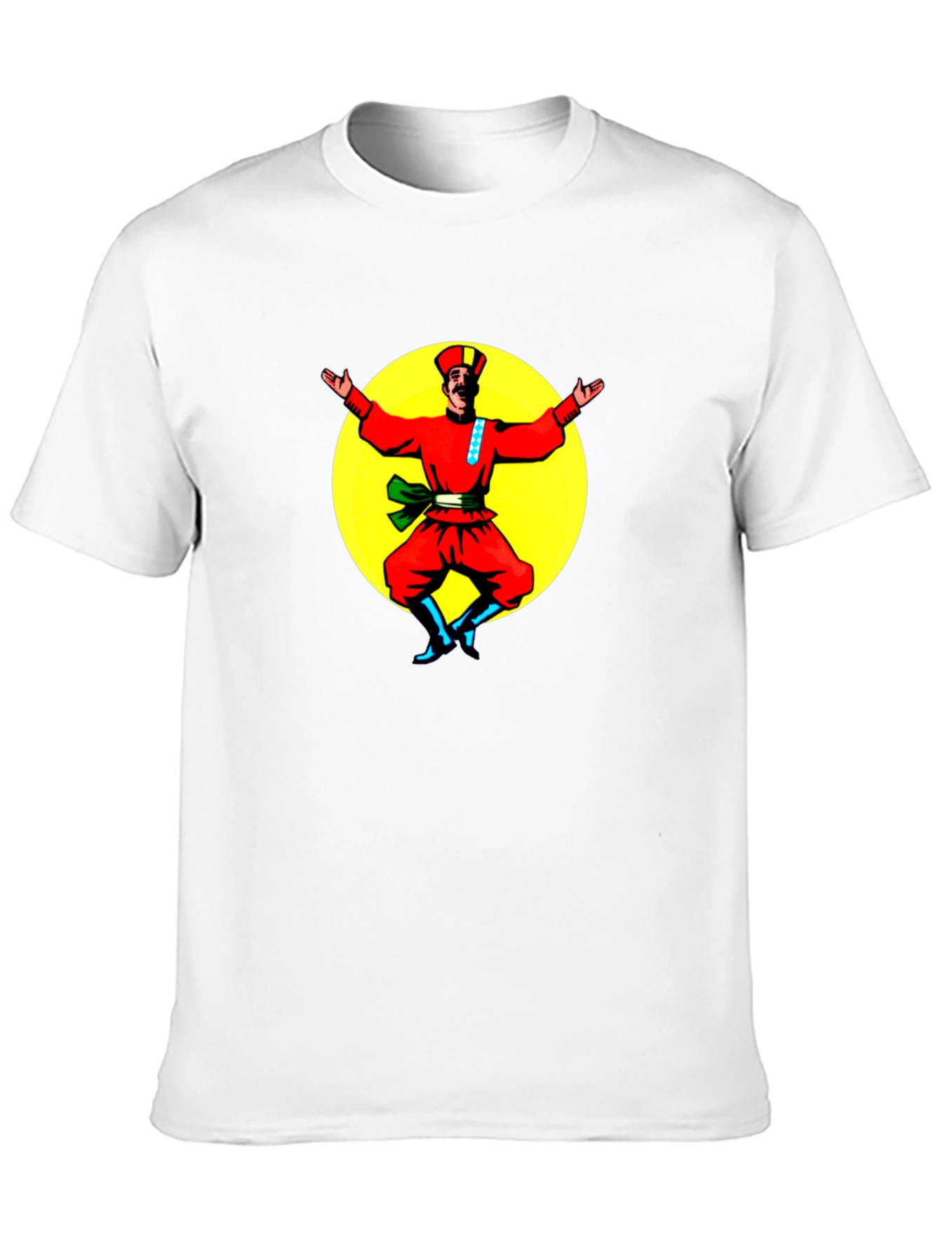 Dancing Cossack Black T-Shirt