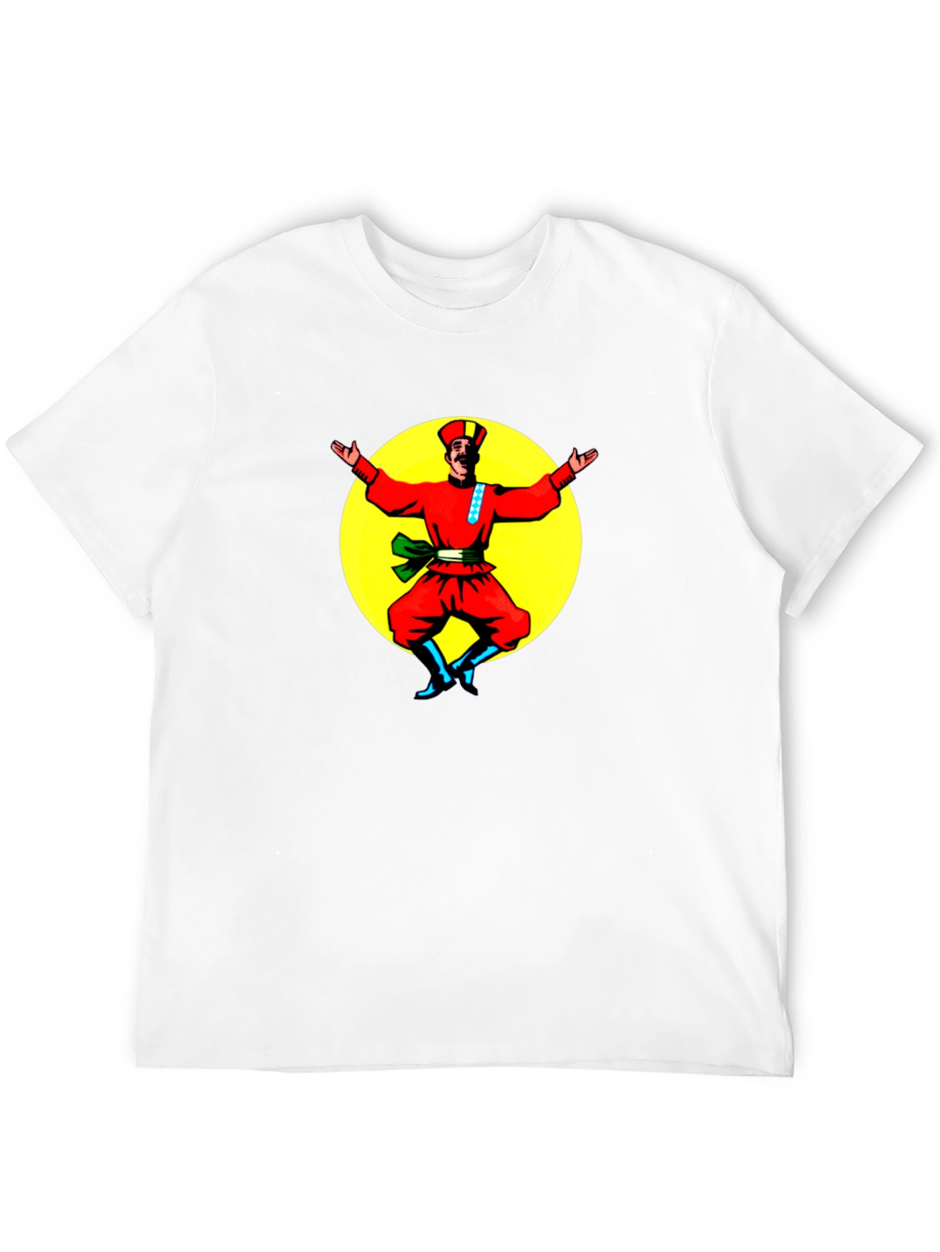 Dancing Cossack Black T-Shirt