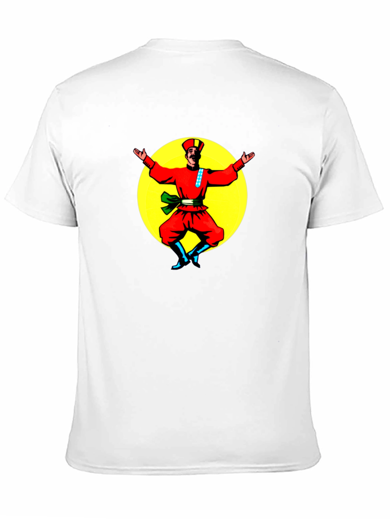 Dancing Cossack Black T-Shirt