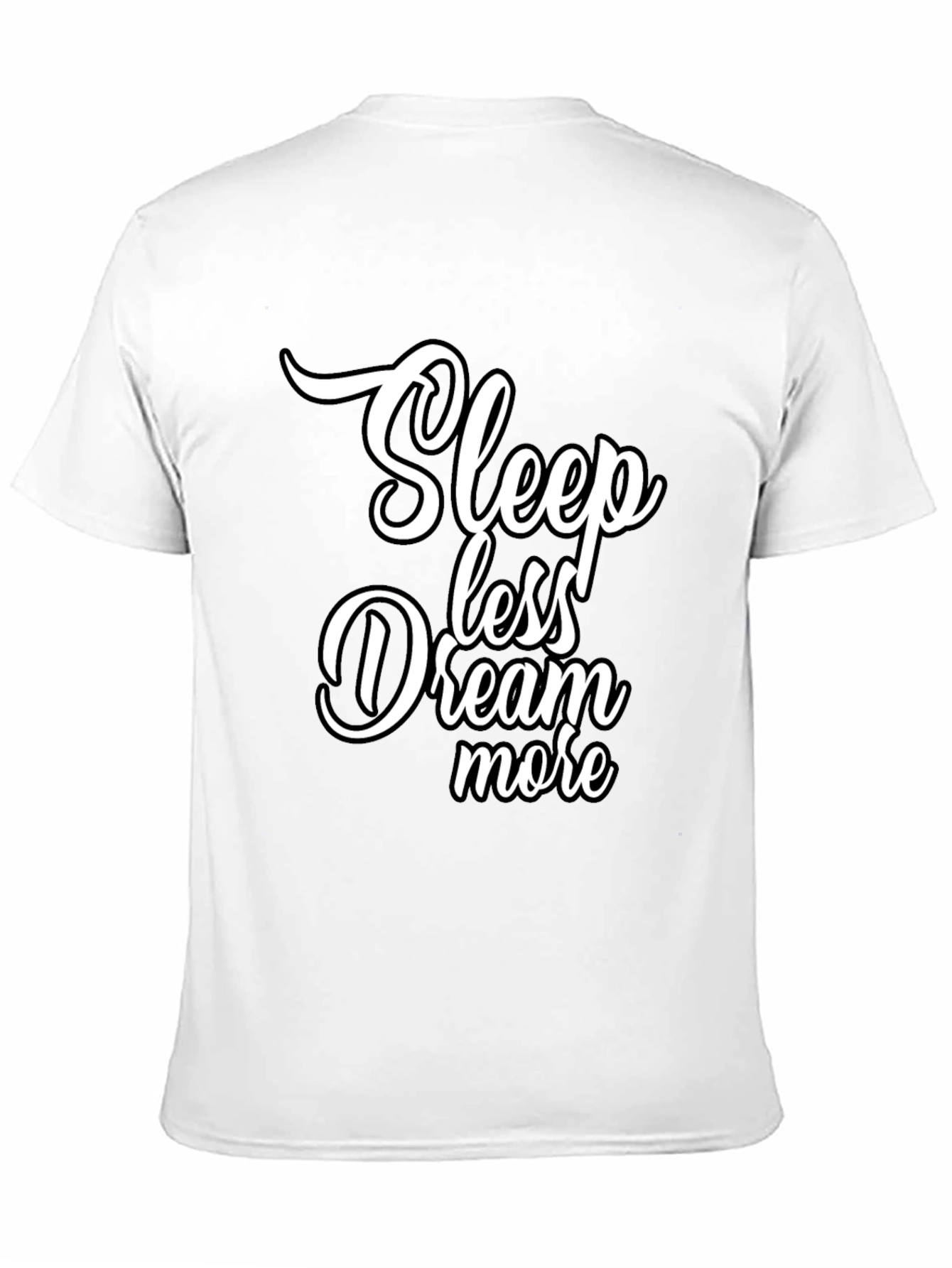 Sleepless Dream More Graphic Black T-Shirt