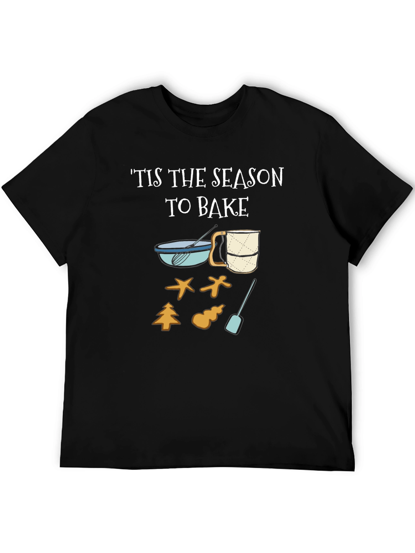 Tis The Season To Bake Crewneck T-Shirt